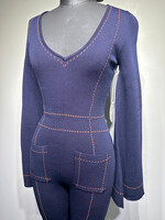 NWT Staud Blue Jumpsuit S
