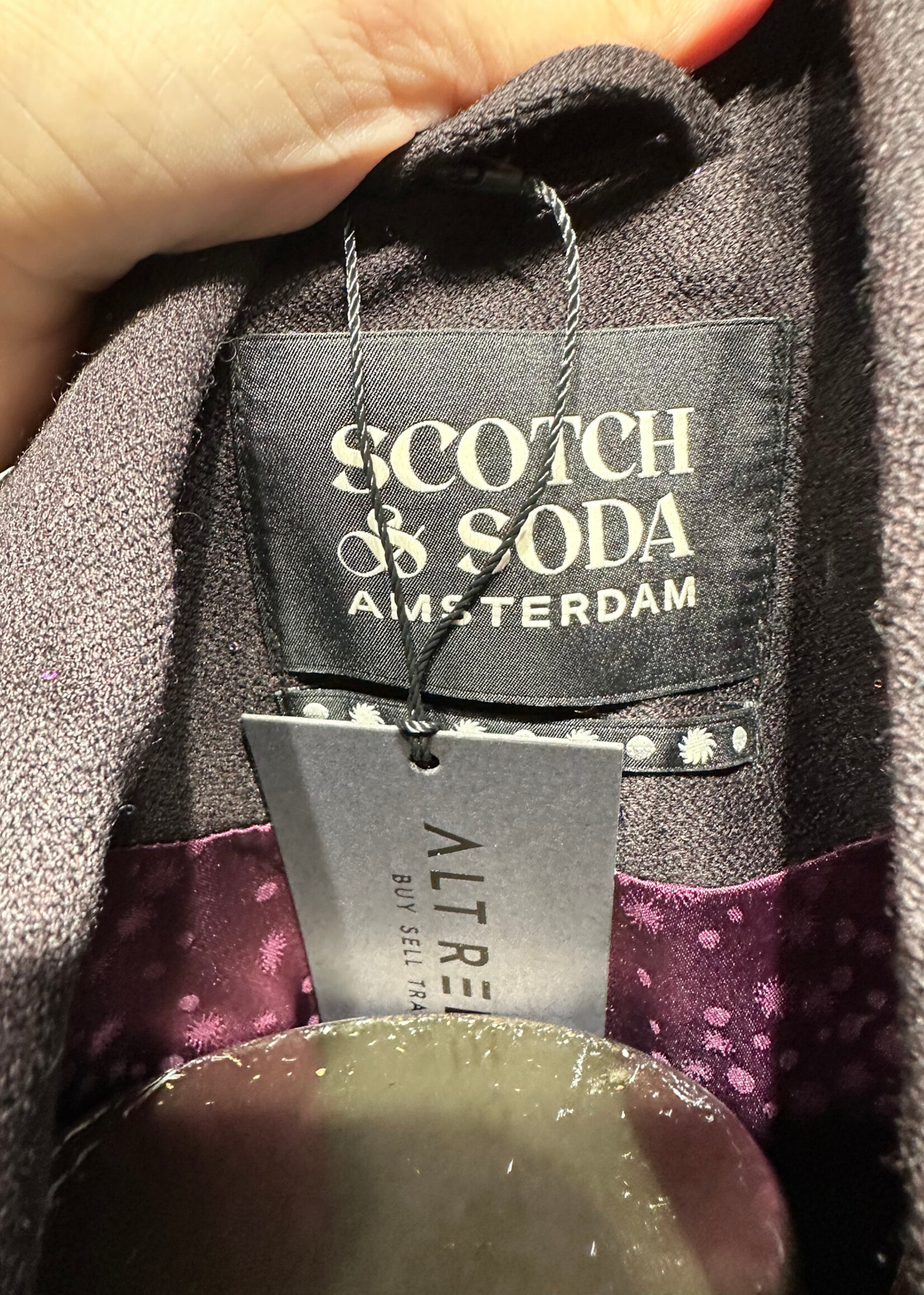 Scotch & Soda NWT Sparkle Pantsuit Set 26/XS