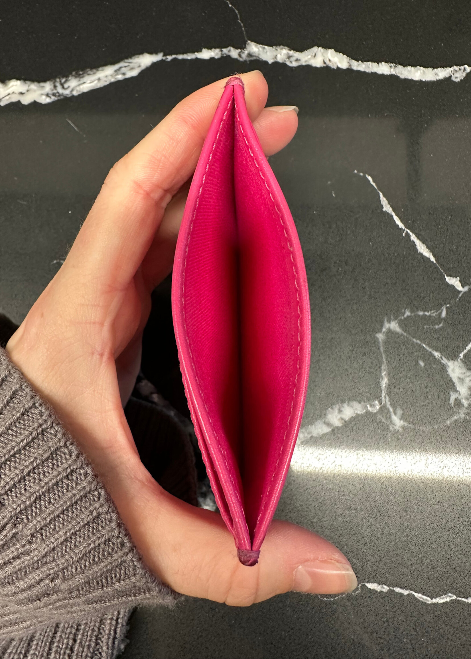 Kenzo Hot Pink Card Holder