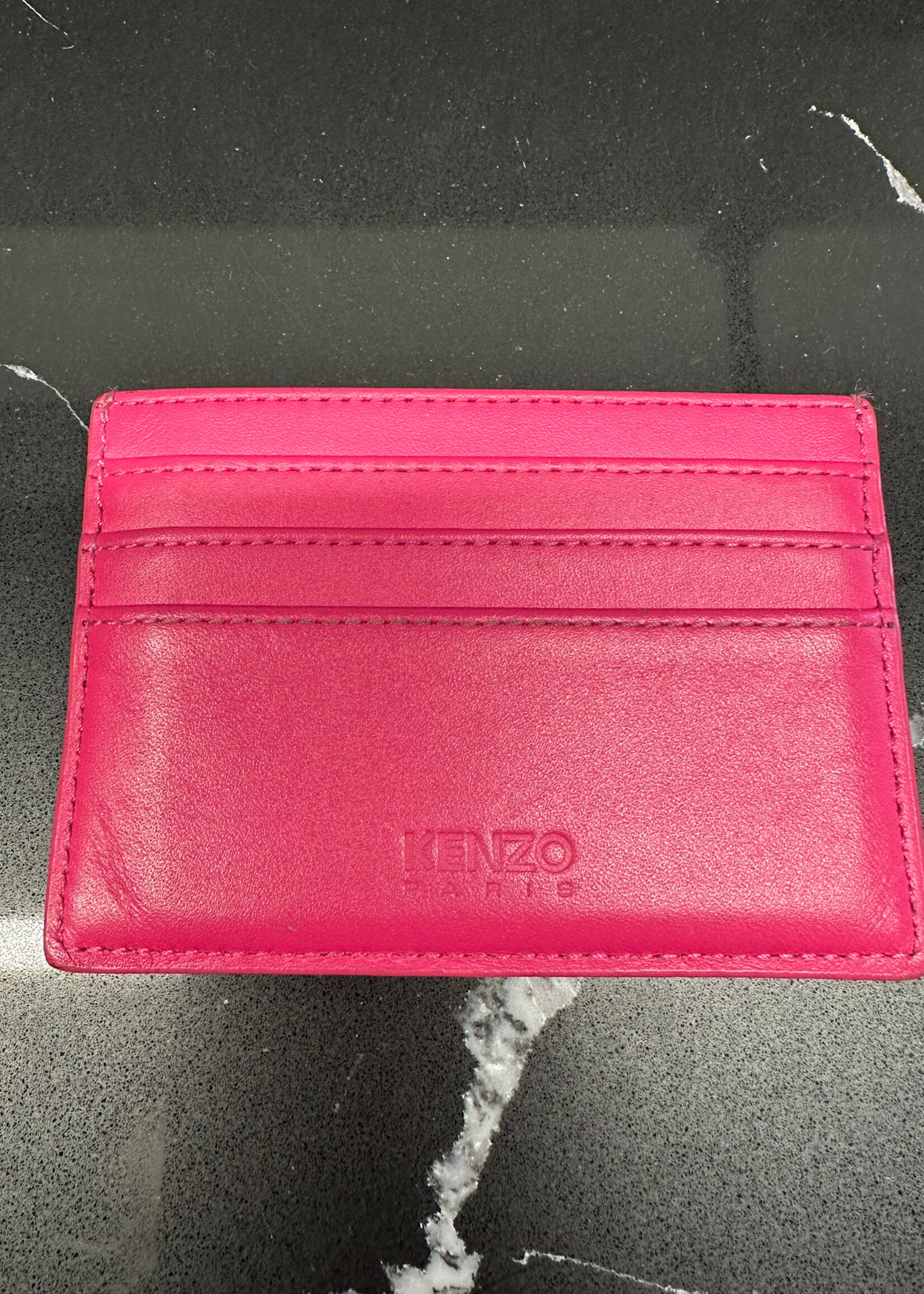 Kenzo Hot Pink Card Holder