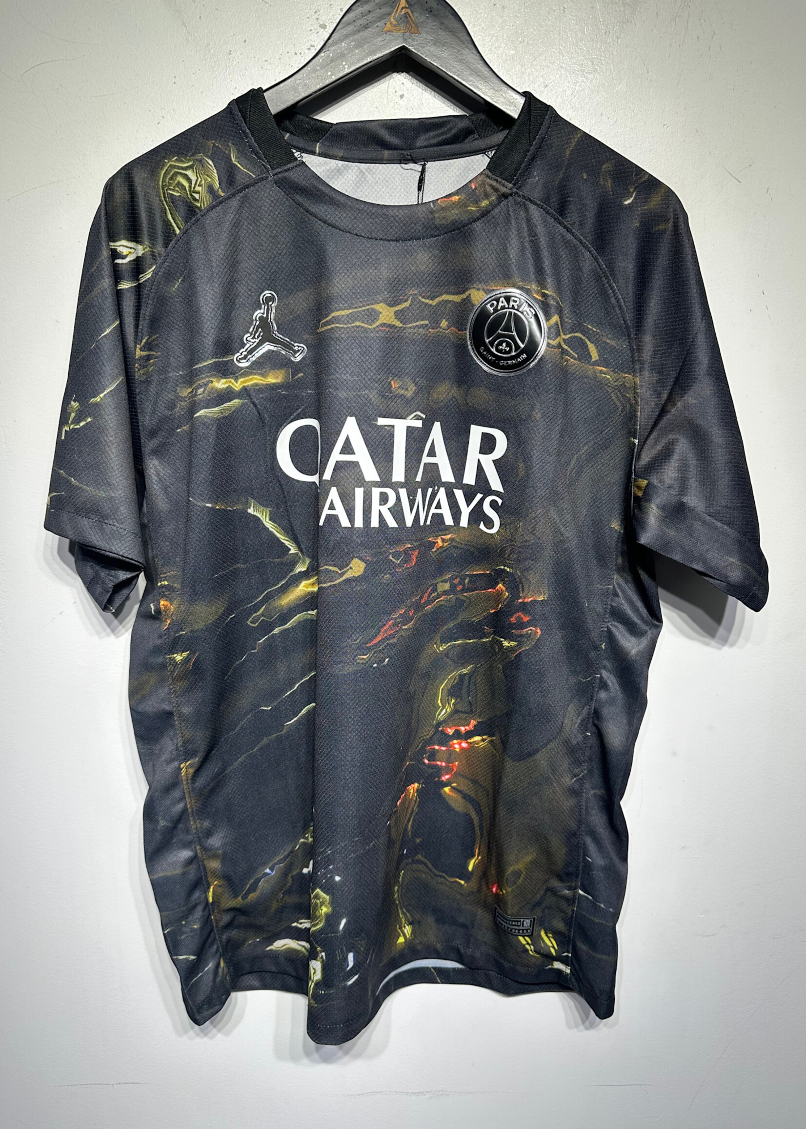 Jordan PSG Black Galaxy Print Jersey XL