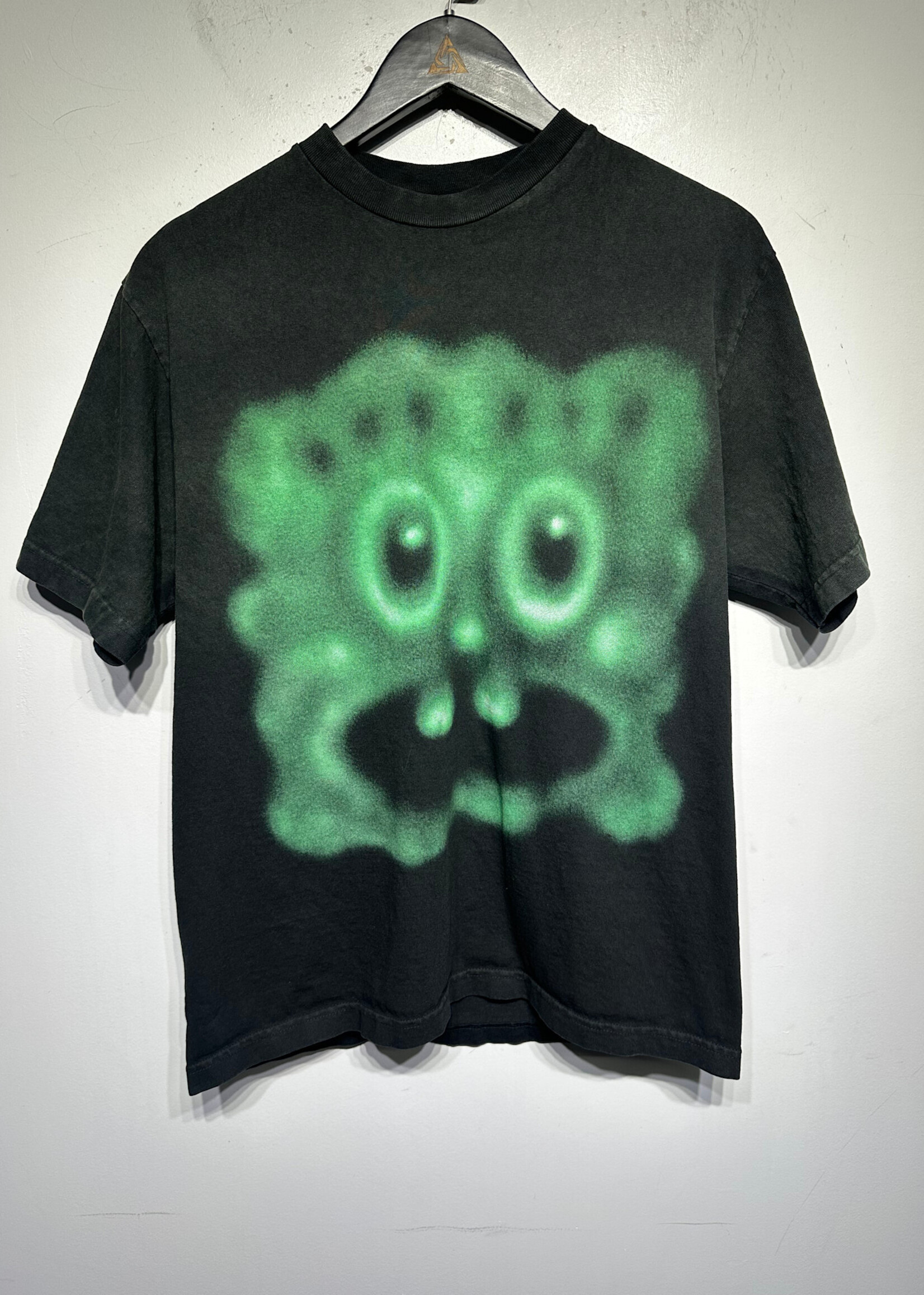 Cactus Jack Spongebob Green Graffiti Tee M