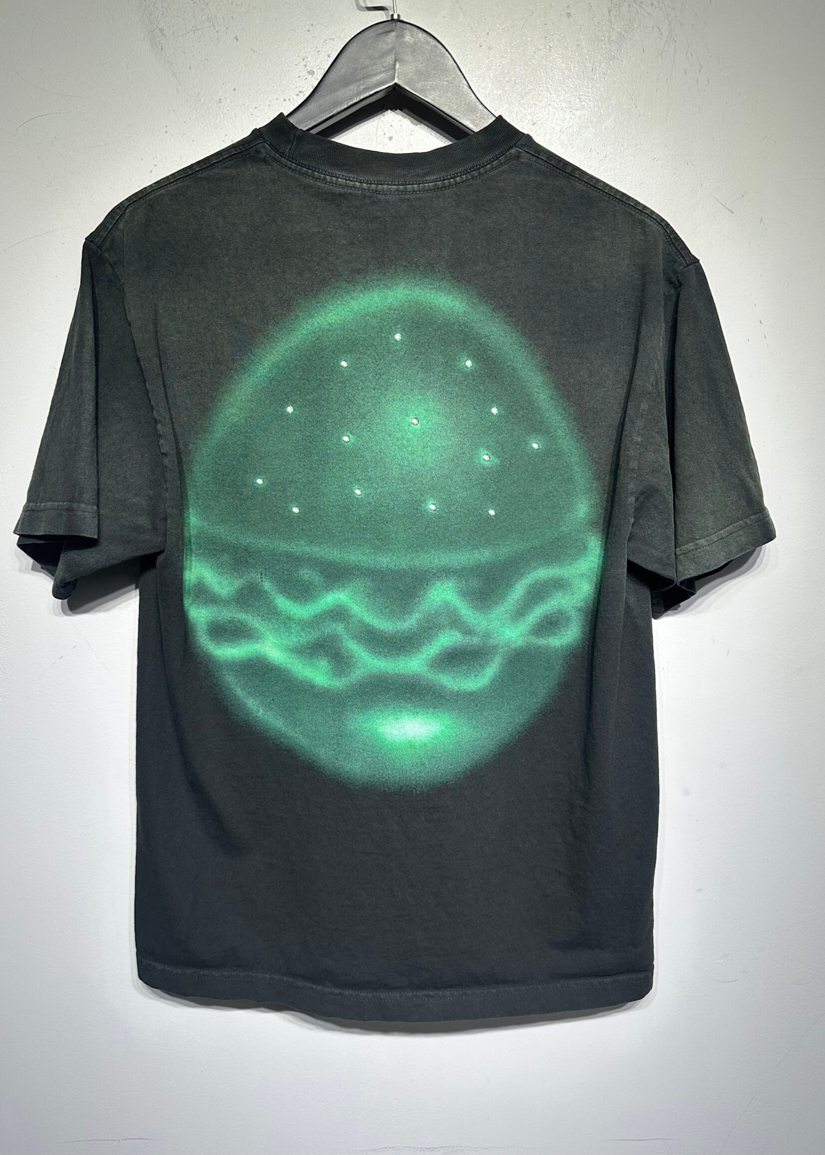 Cactus Jack Spongebob Green Graffiti Tee M