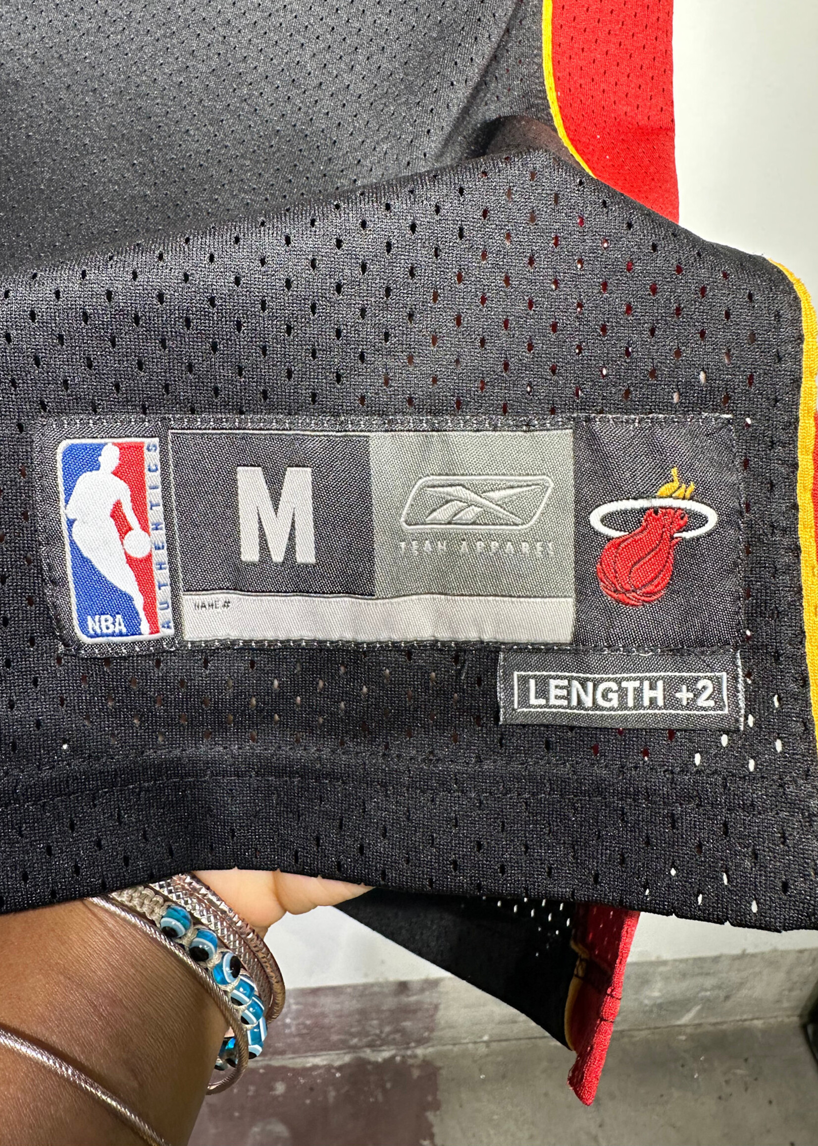 Miami Heat Wade '3' Basketball Jersey M