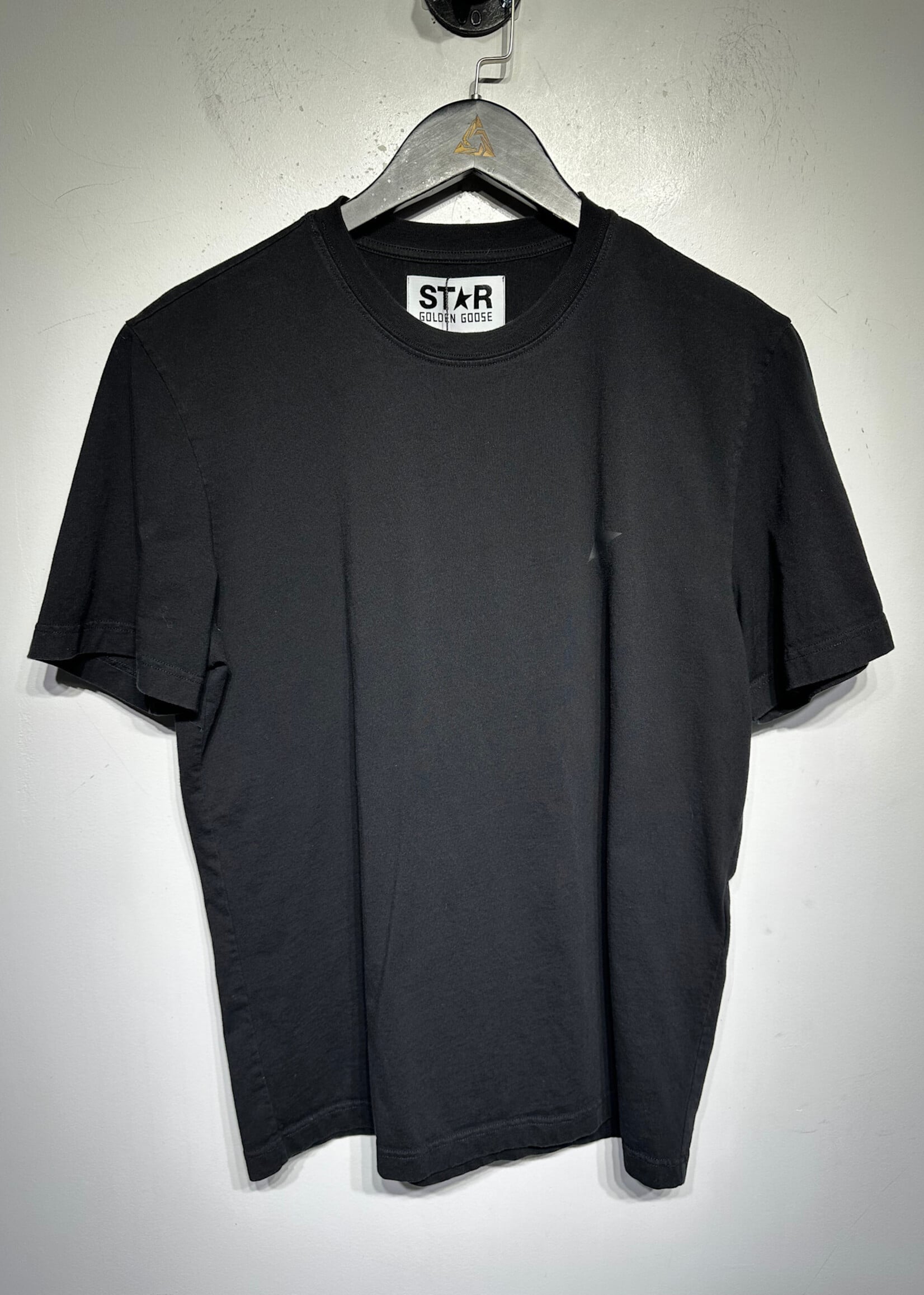 Golden Goose Plain Black Star Tee S