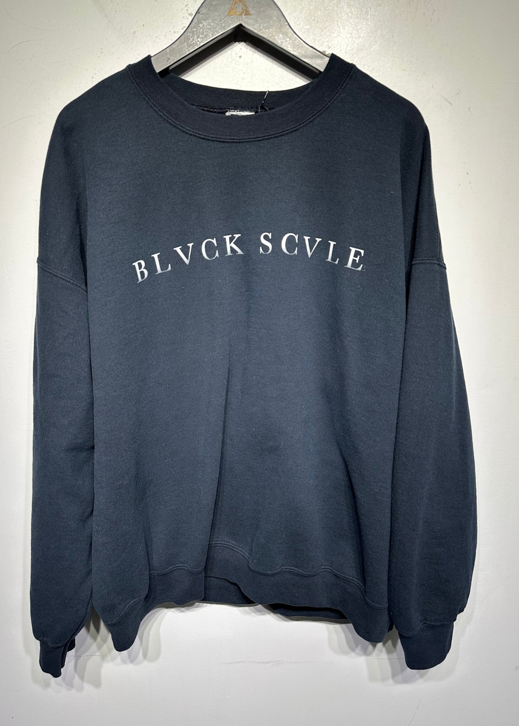 Blvck Scvle Black Logo Sweater XL