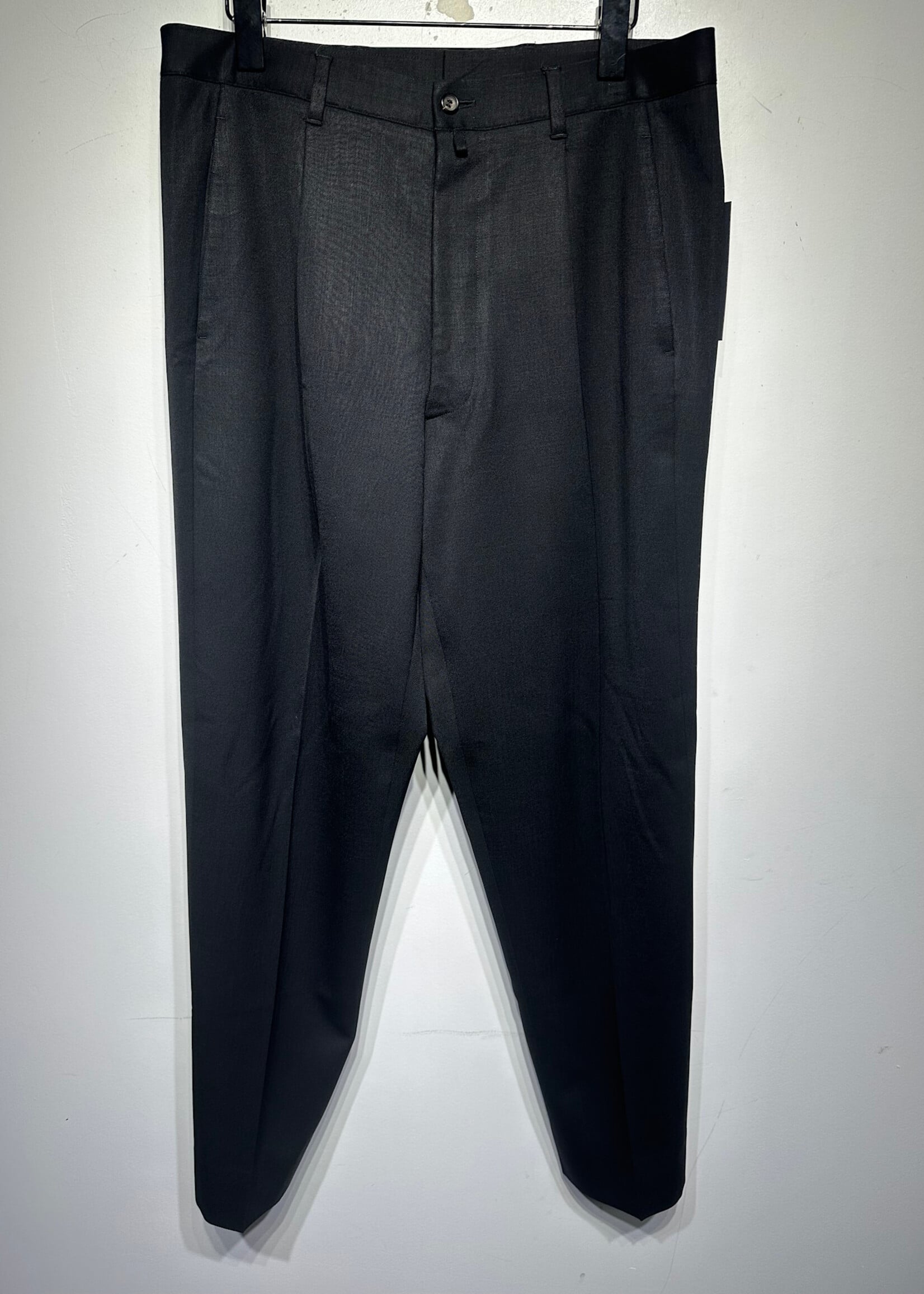 Jil Sander Black Pleated Trouser Masc 33