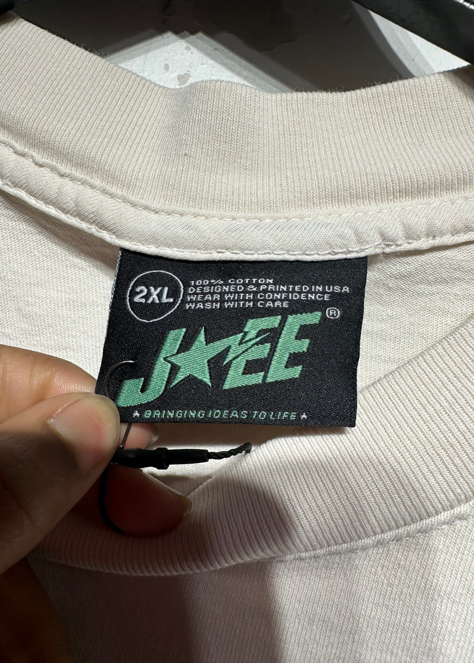 Jaee Editz Rodman White Tee XXL