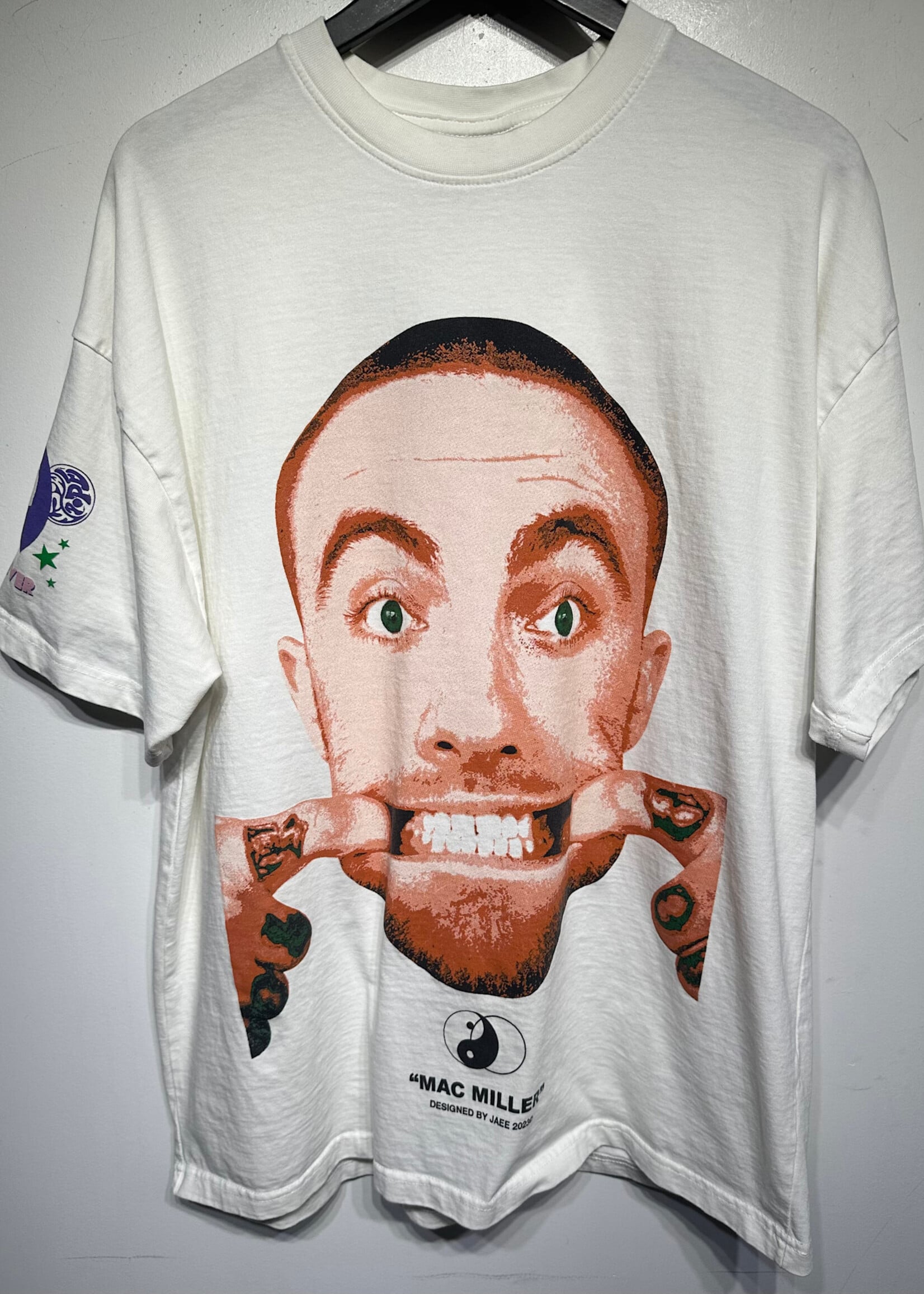 Jaee Editz Mac Miller White Tee XL