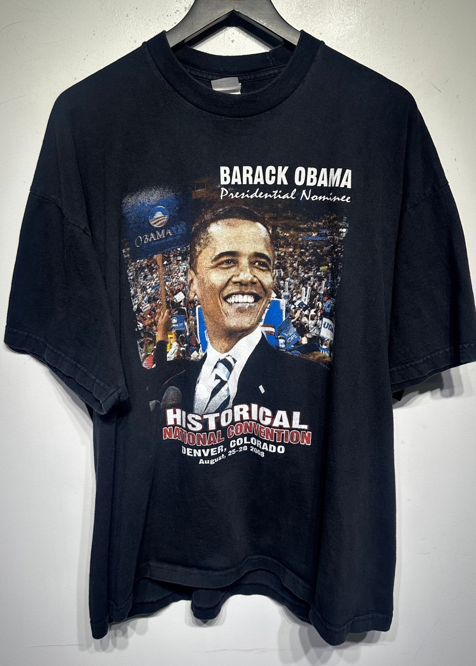 Barack Obama Presidential Nominee Tee Masc XXL