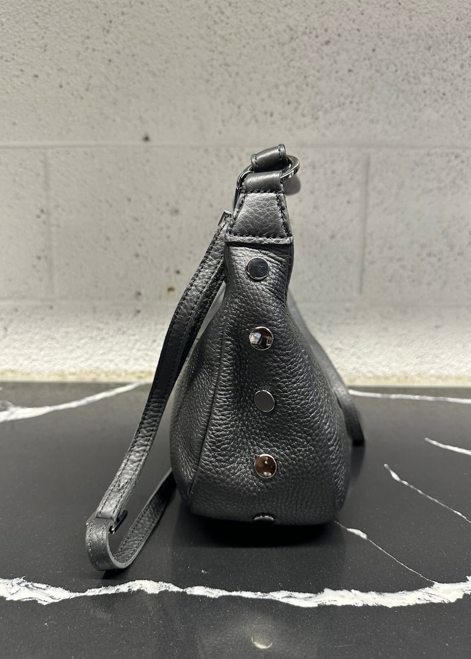 Hammitt LA Daniel Black Leather Bag OS