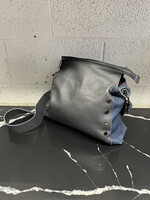 Hammitt LA Bryant Navy Leather Bag OS