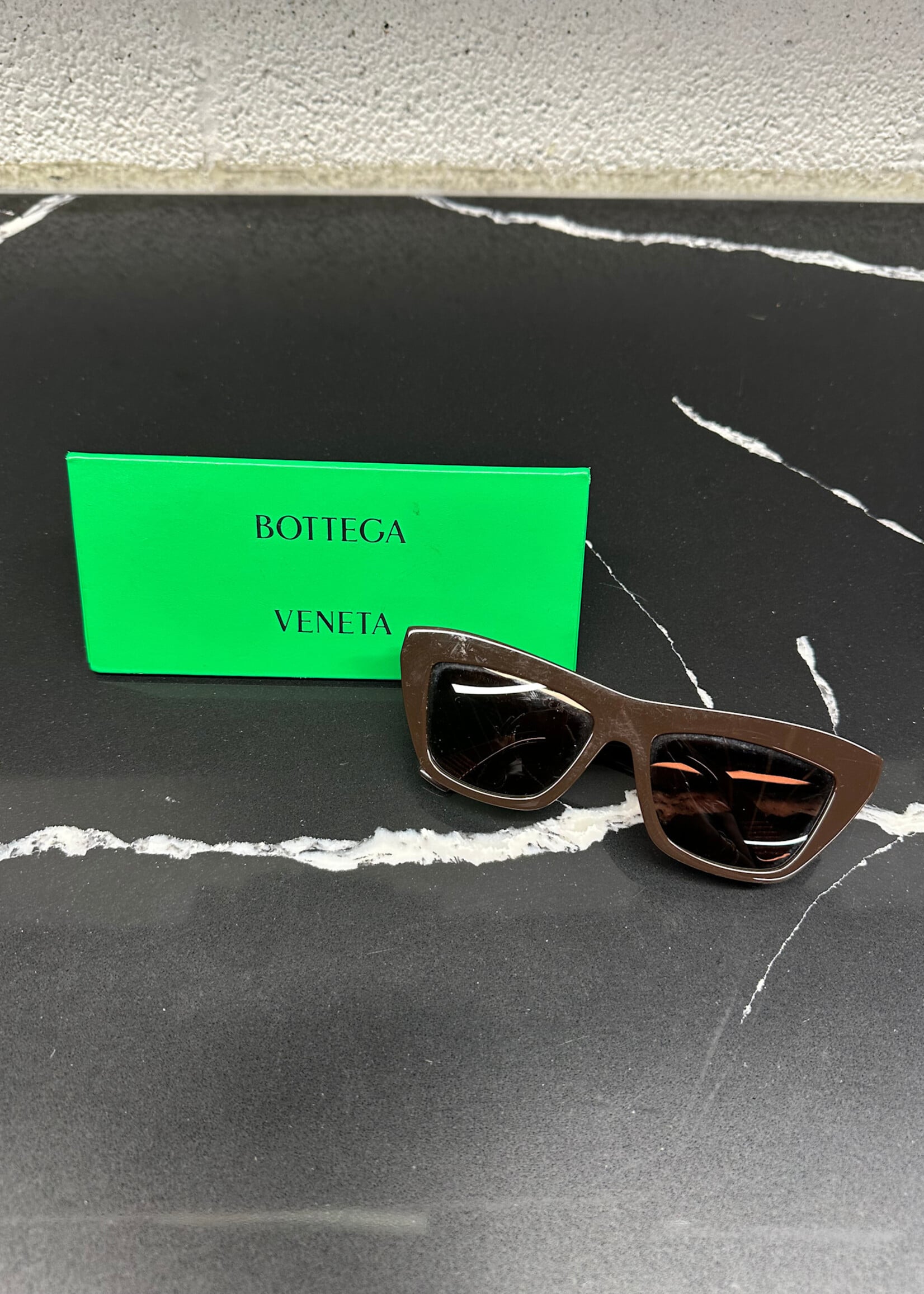 Bottega Veneta Brown Sunglasses