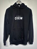 Balenciaga Crew Black Hoodie Masc L