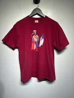Supreme SS21 Superman Skeleton Red Tee M
