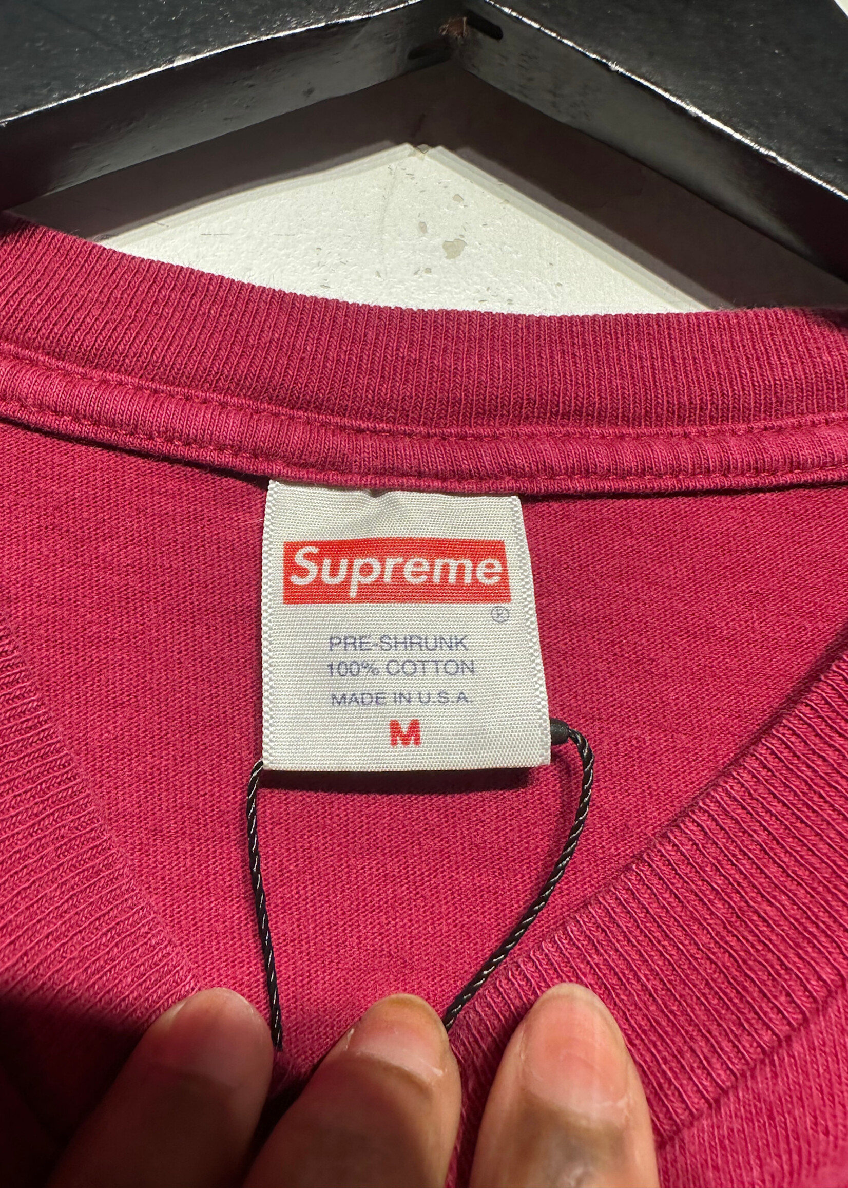 Supreme SS21 Superman Skeleton Red Tee M