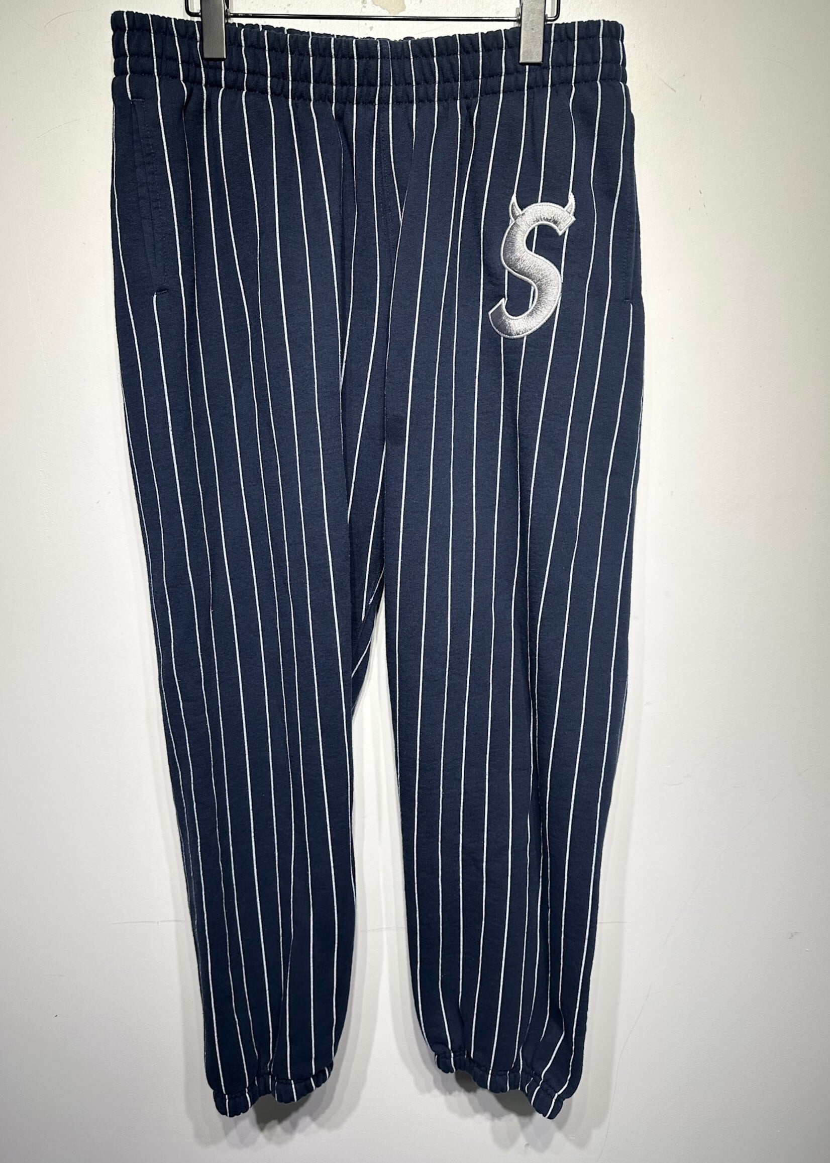 Supreme SS26 Devil S Striped Sweatpant L/32-34
