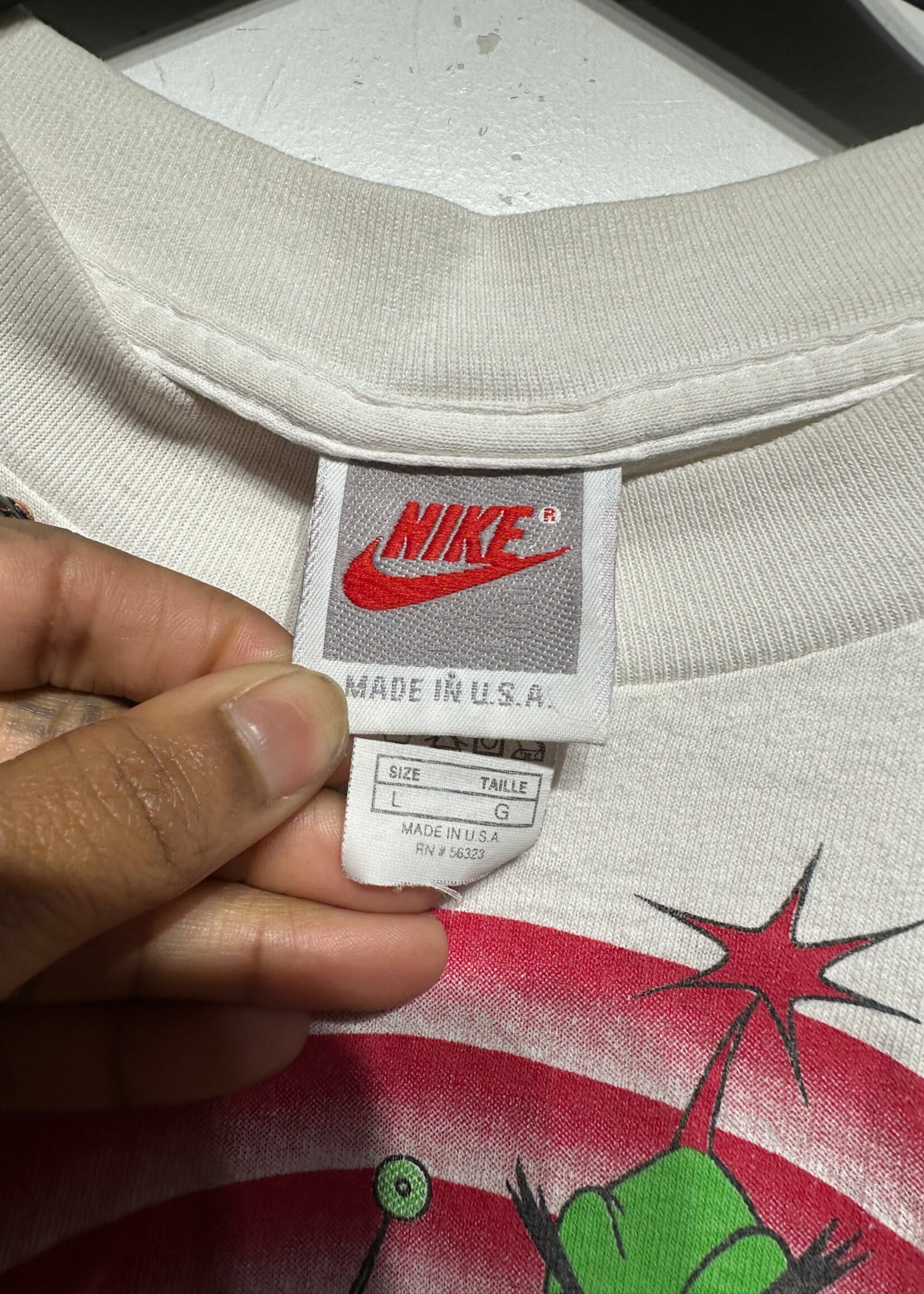 Nike Vintage MJ Space Jam Tee L AS IS