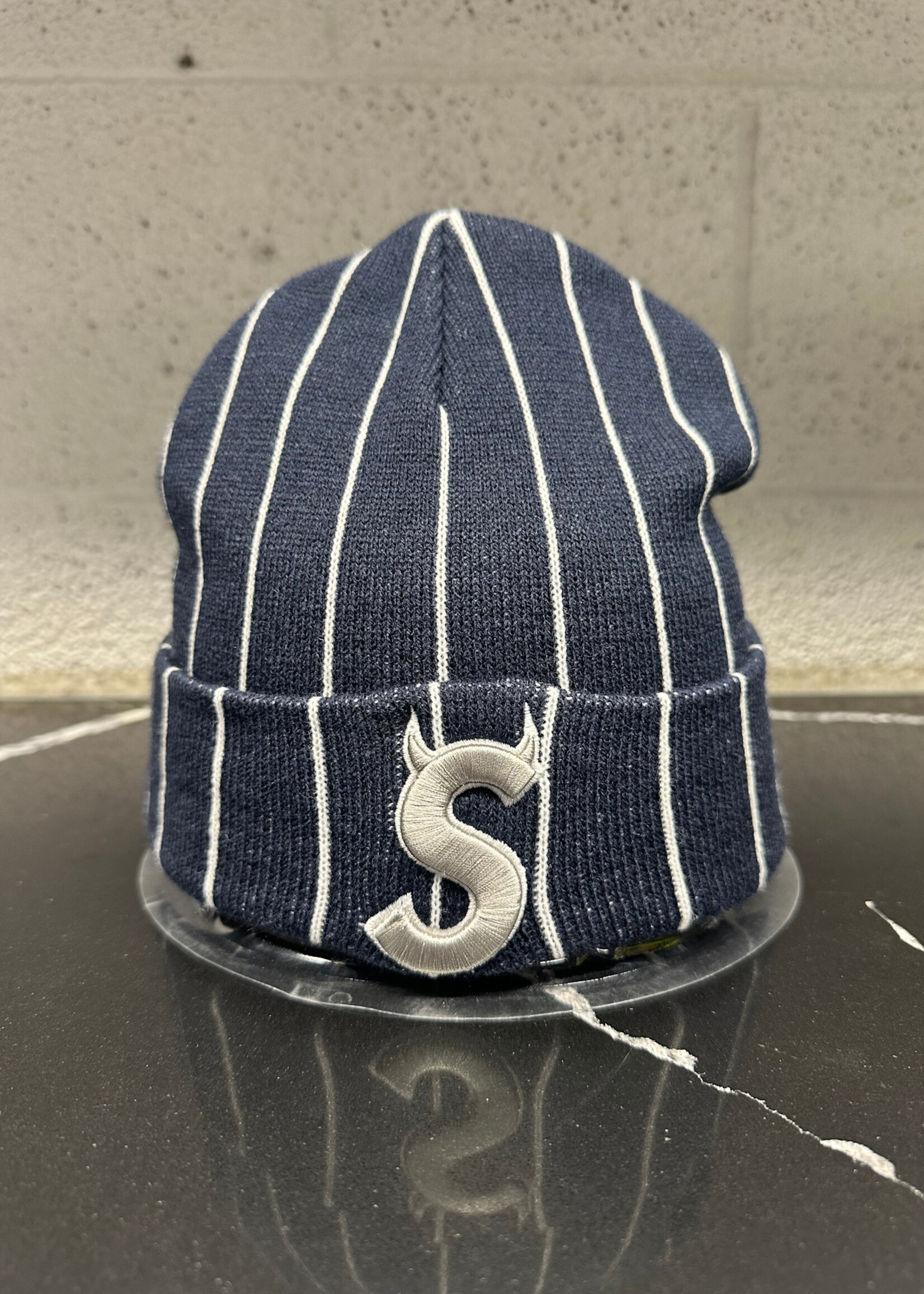 Supreme New Era Devil S Striped Beanie