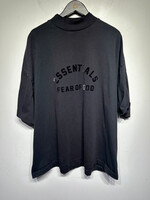 Fear of God Essentials Black Mock Neck Tee Masc L