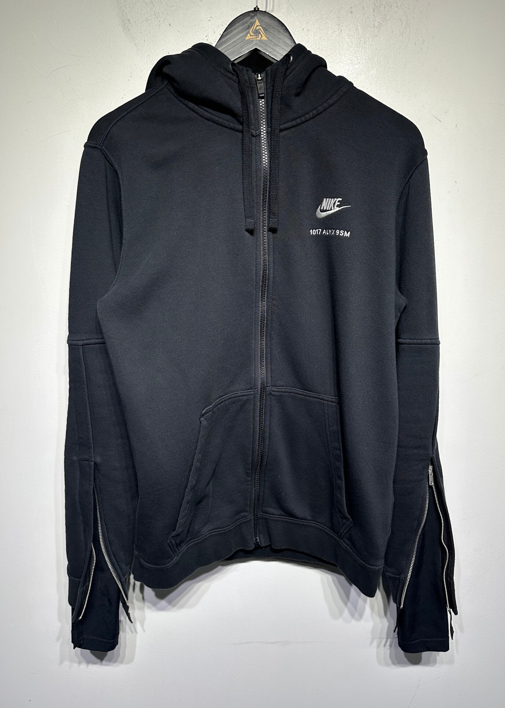 Nike x 1017 Alyx Black Zipup Hoodie Masc M