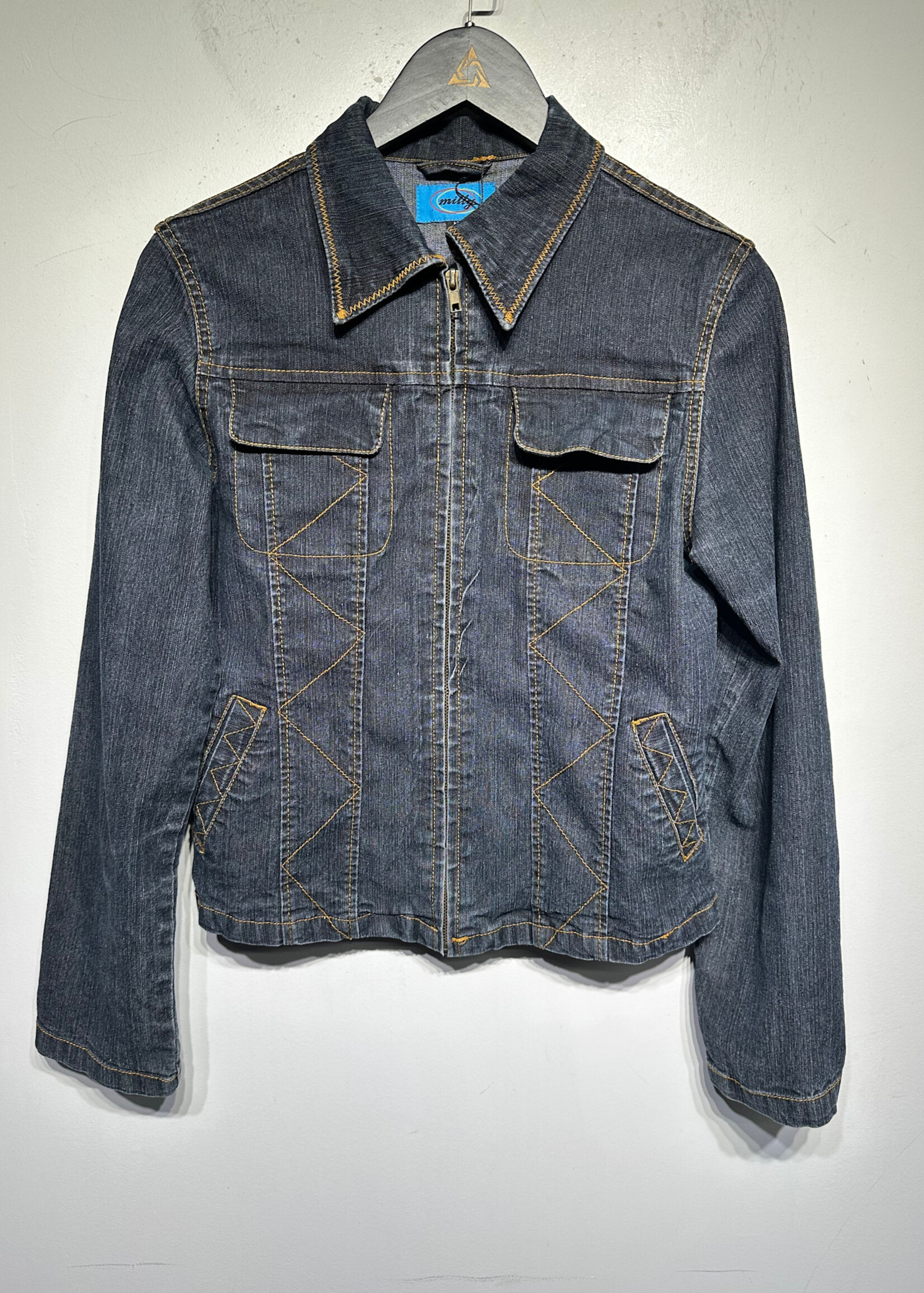 Milly Jeans Denim Jacket Fem M