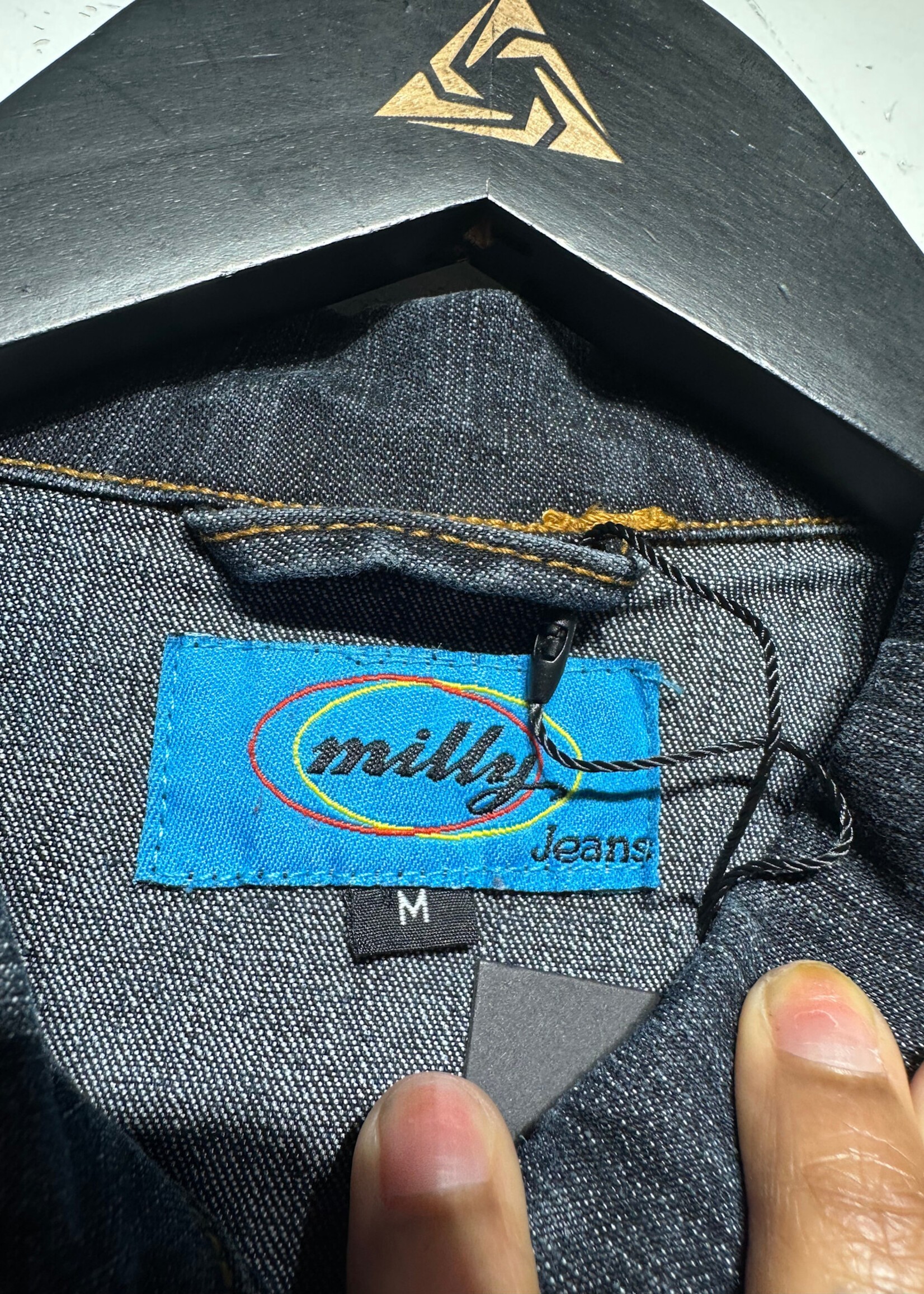 Milly Jeans Denim Jacket Fem M