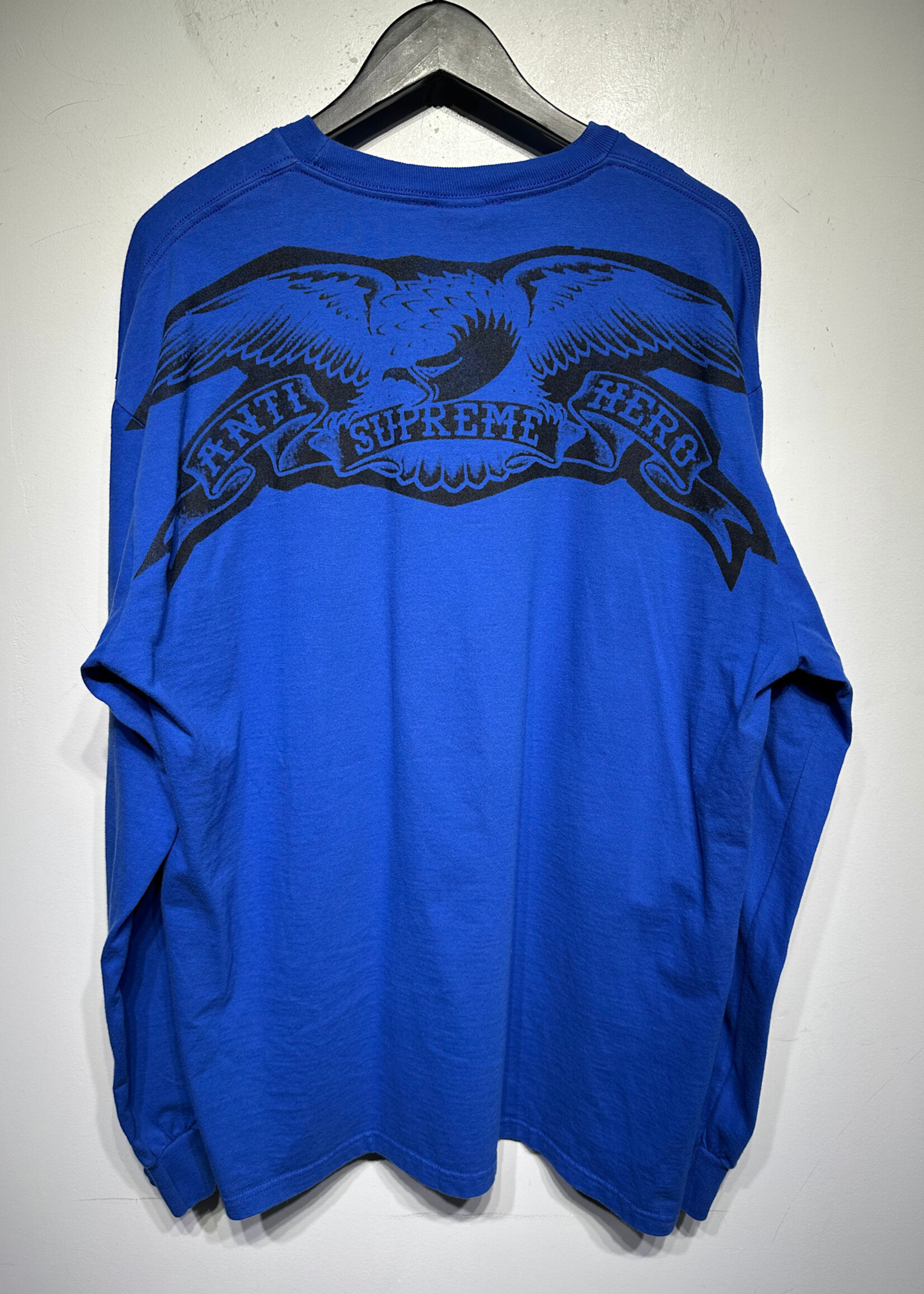 Supreme x Antihero Blue LS Masc XL