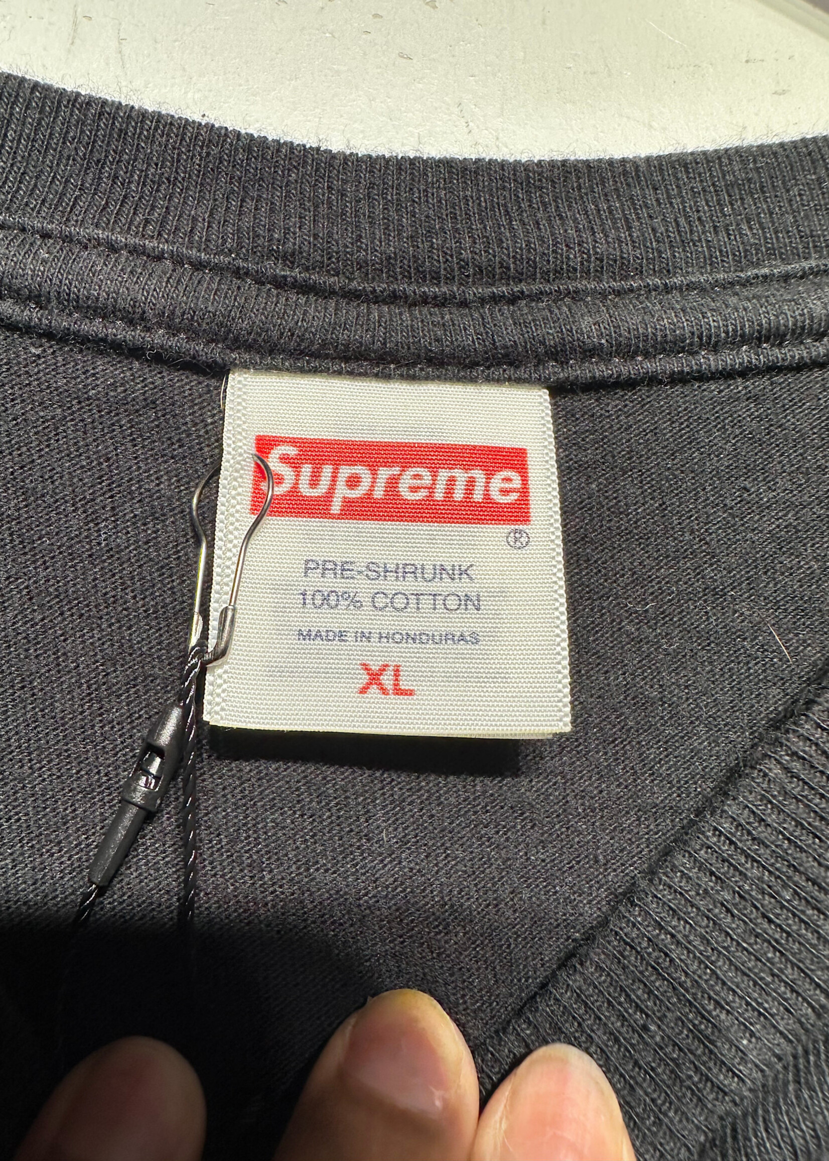 Supreme Stick Tee Black Masc XL