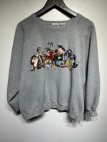 Acme Clothing Embroidered Character Sweatshirt Fem L