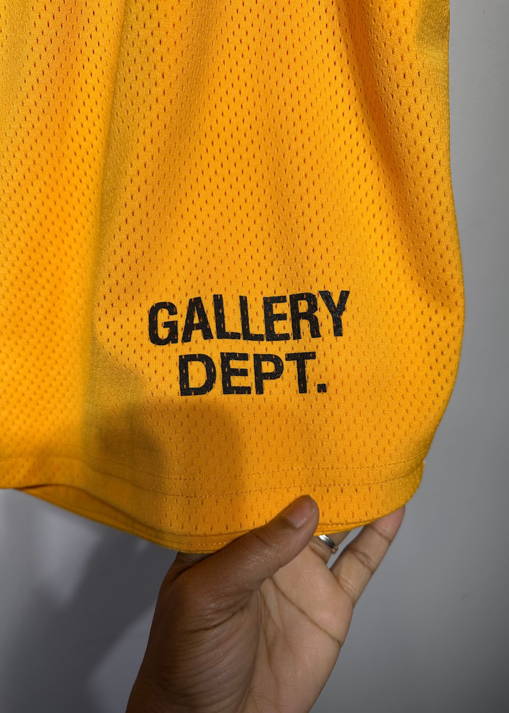 Gallery Dept. Yellow Venice Bball Shorts XL