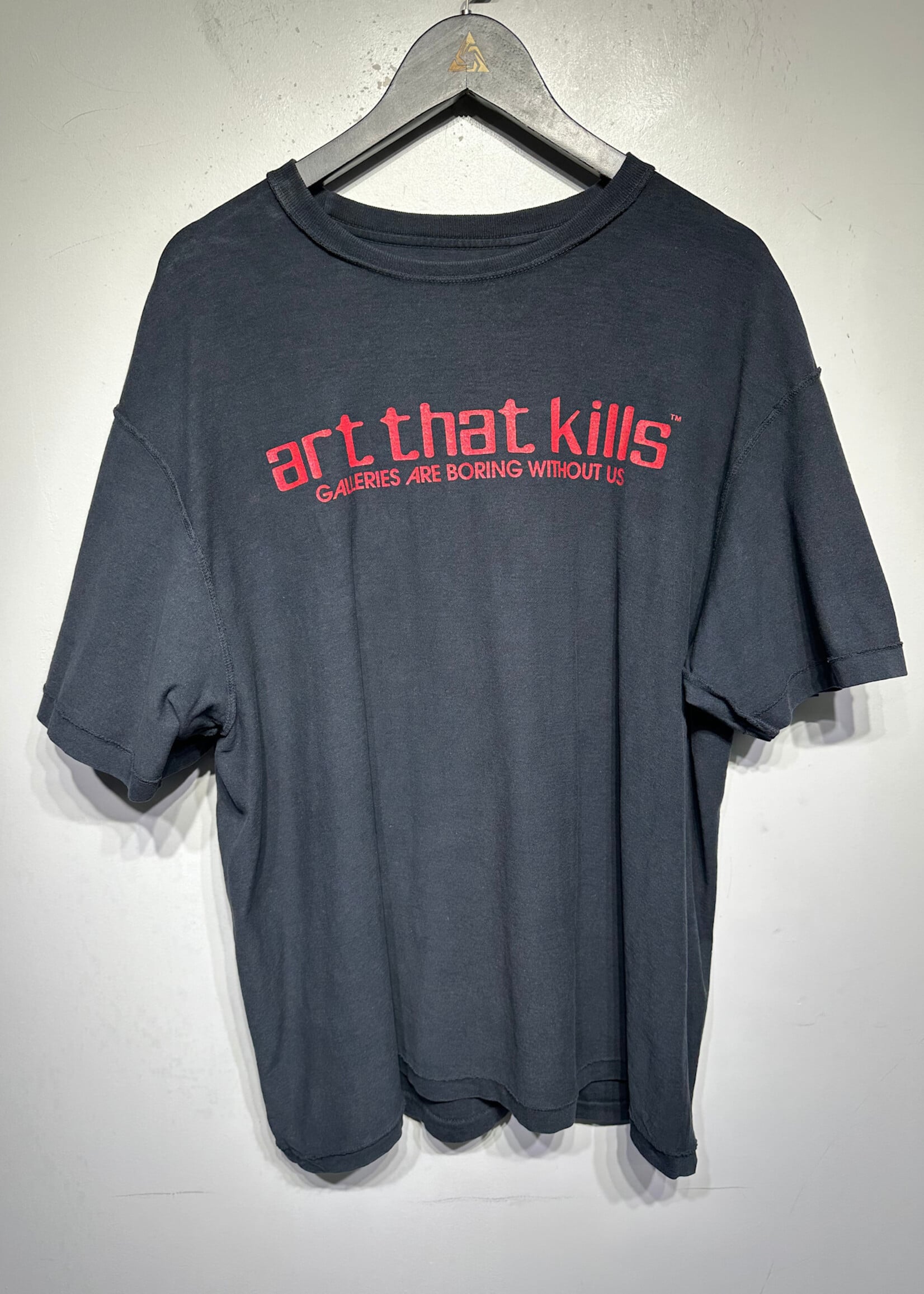 Gallery Dept "De La Gallerie" Black Tee Masc XL