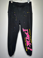 SP5DER Black Sweatpants Masc 30