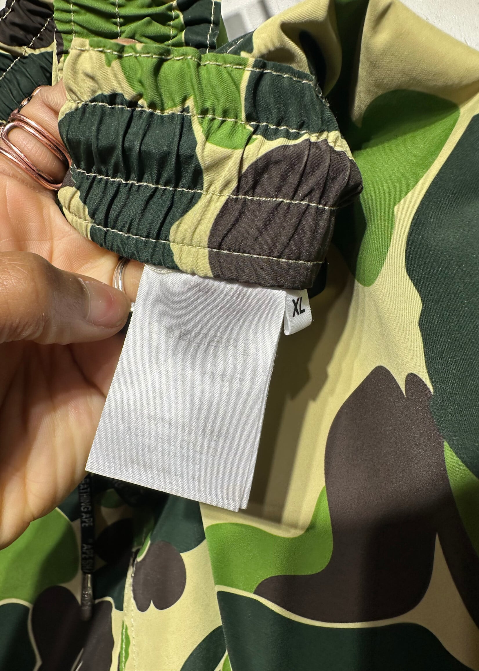 Bape ABC Camo Beach Shorts Masc 34