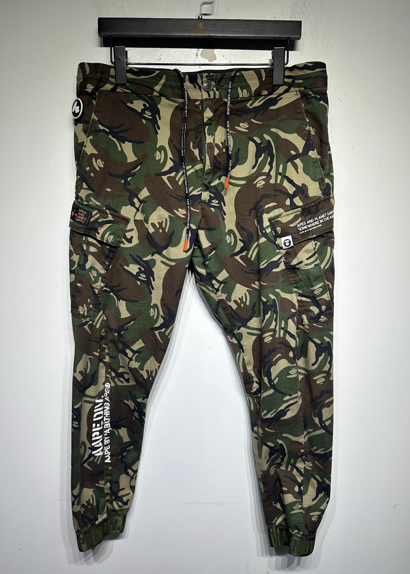 Aape Camo Cargo Joggers 35 Masc