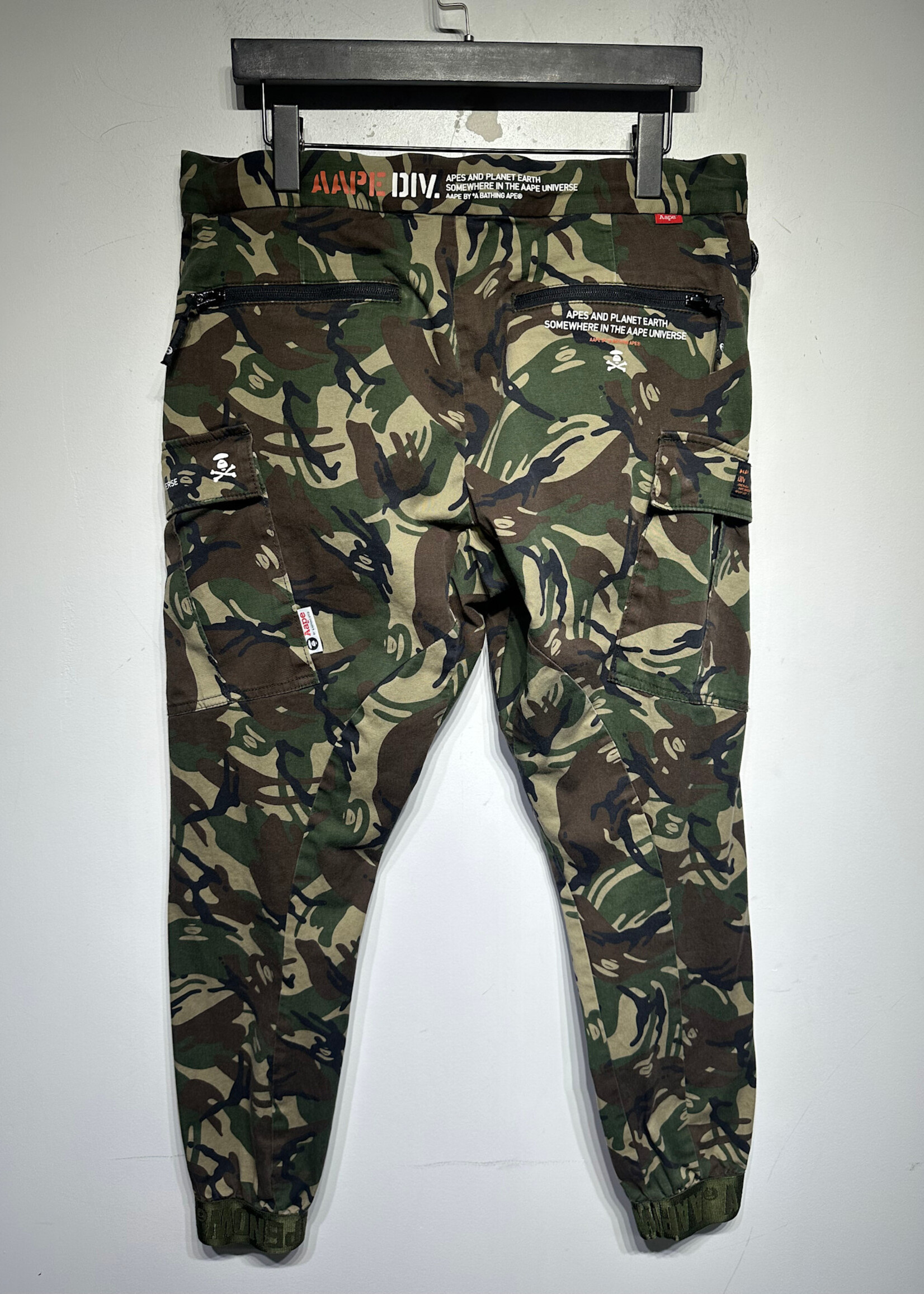 Aape Camo Cargo Joggers 35 Masc