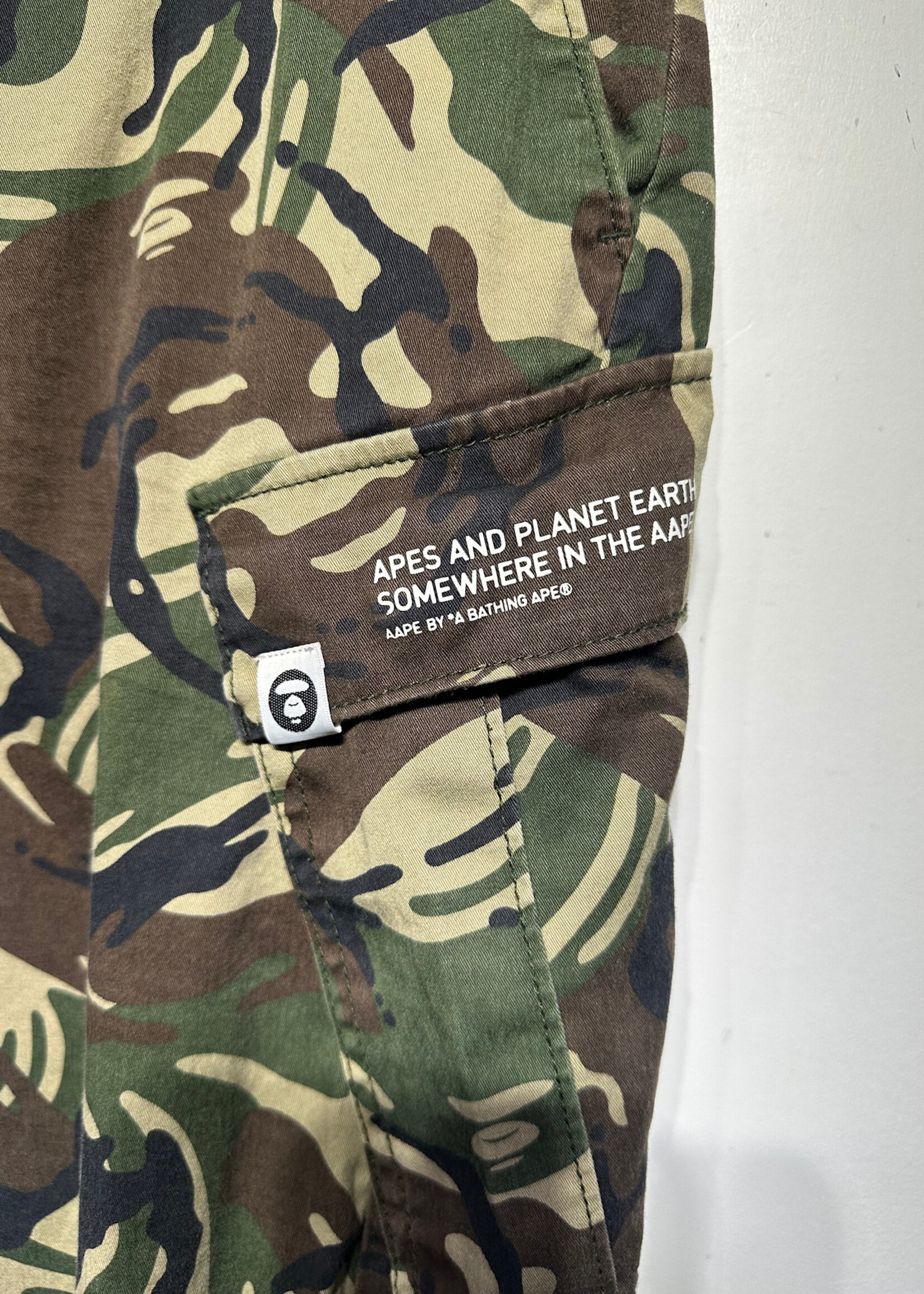 Aape Camo Cargo Joggers 35 Masc