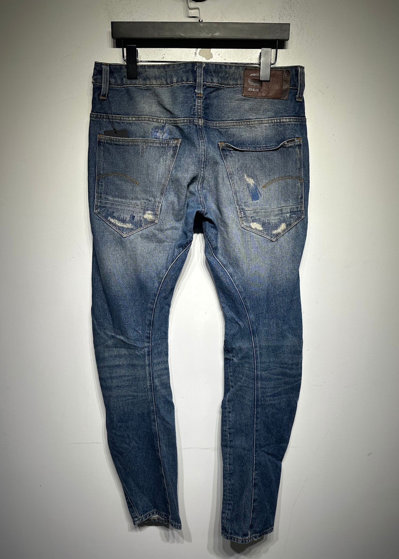 G- Star "Restored" Patchwork Moto Denim Masc 32"