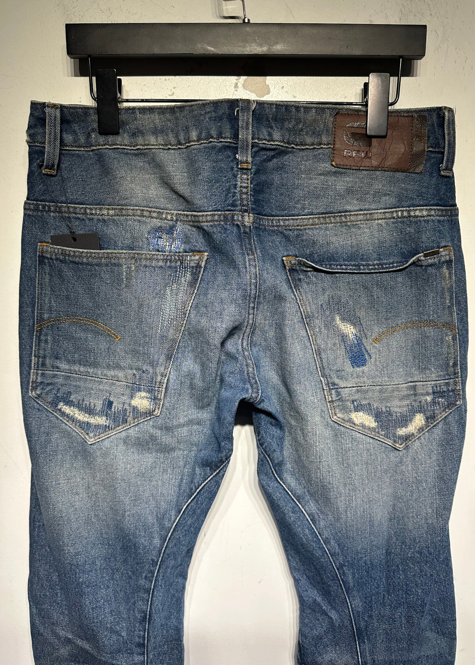 G- Star "Restored" Patchwork Moto Denim Masc 32"