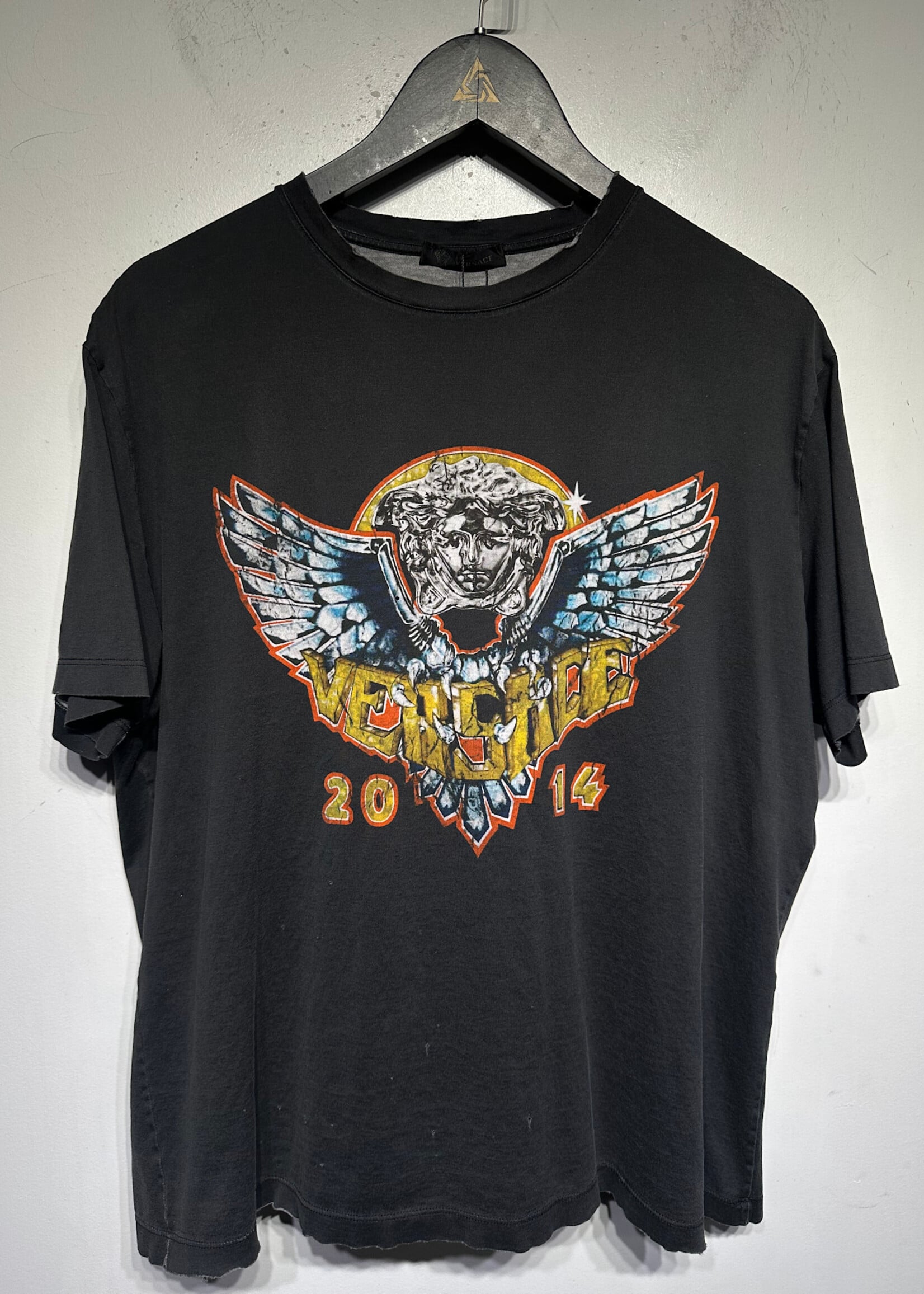 Versace Metal Logo Tee L
