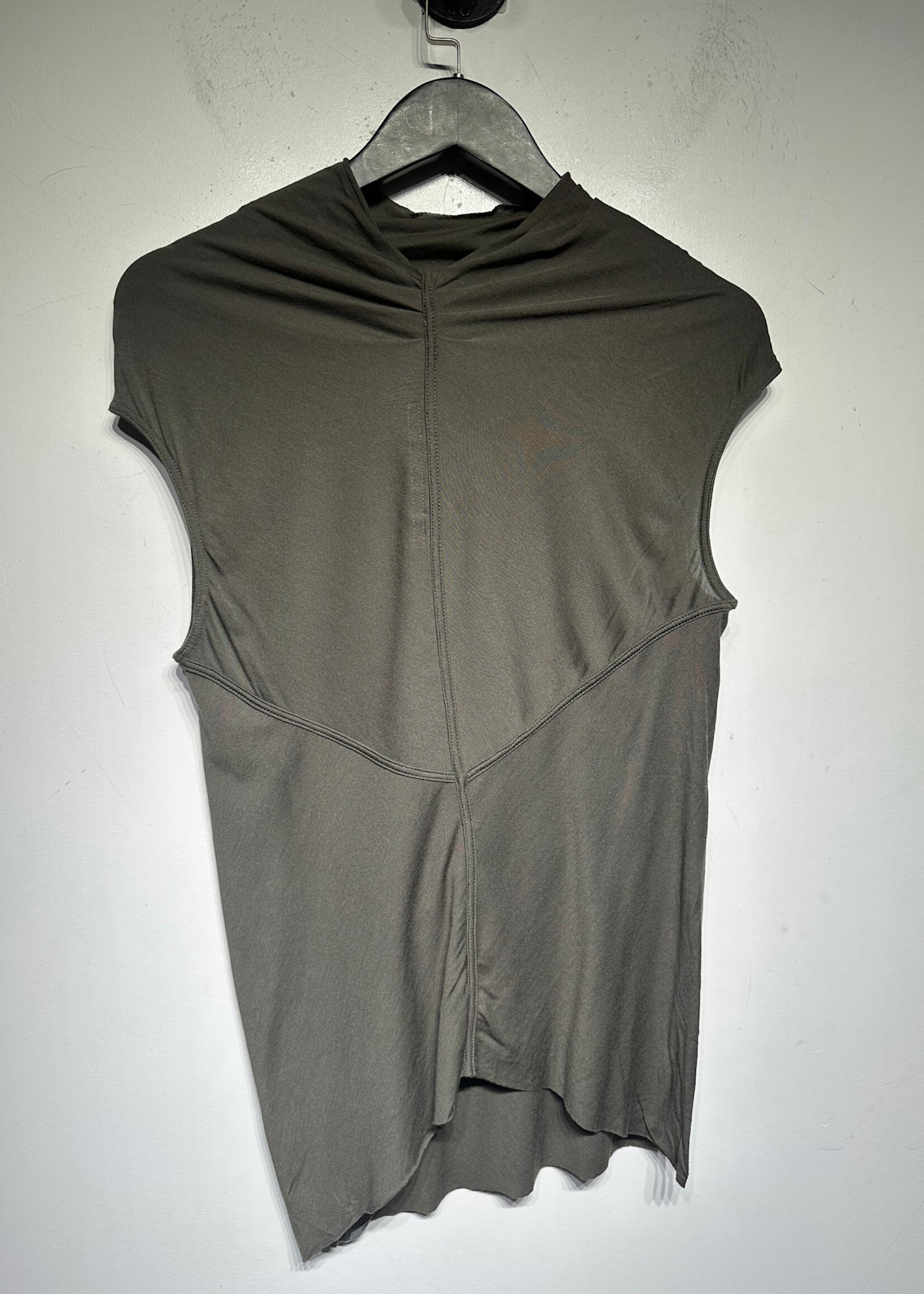 Rick Owens Lilies Dark Dust Studded Top M