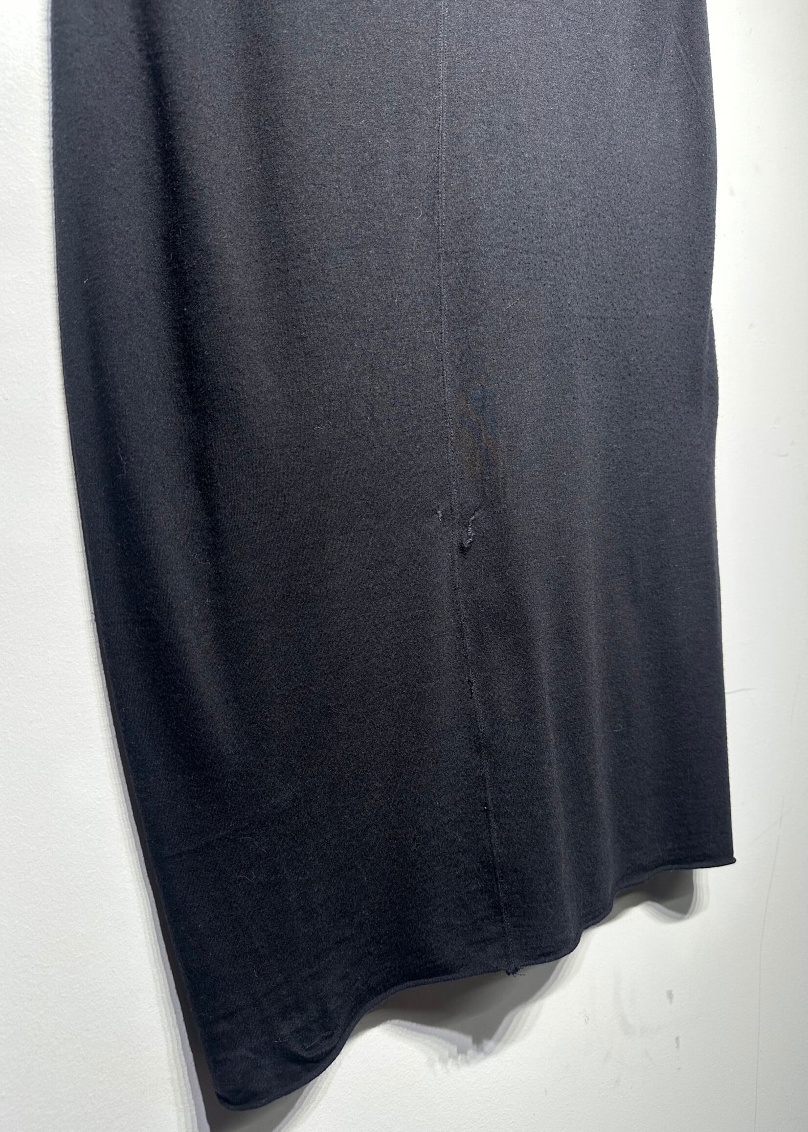 Rick Owens Lilies Black Ruched Tunic M