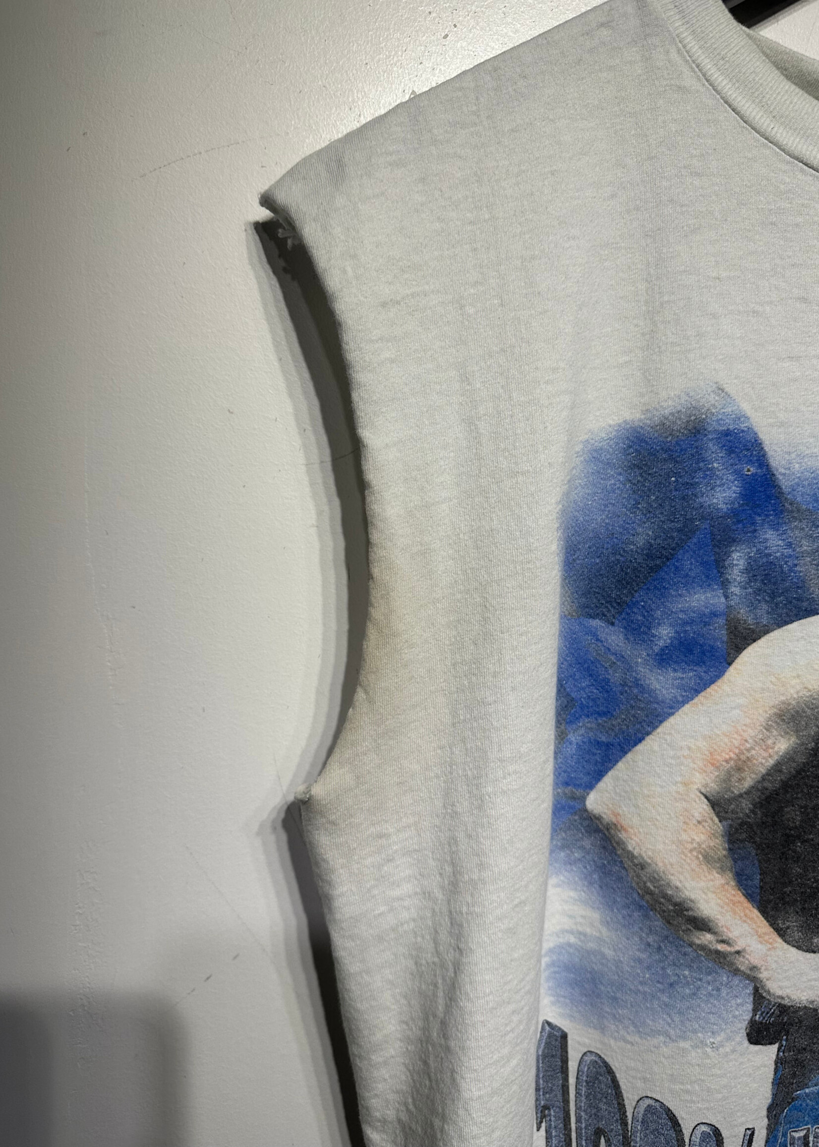 Stone Cold Steve Austin 1998 Whoop Ass Cutoff Tee L