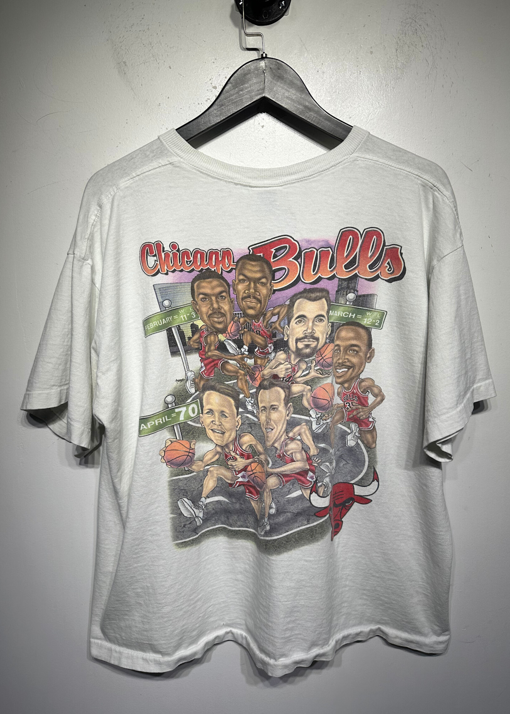Pro Player Chicago Bulls 70s Wins Tee XL