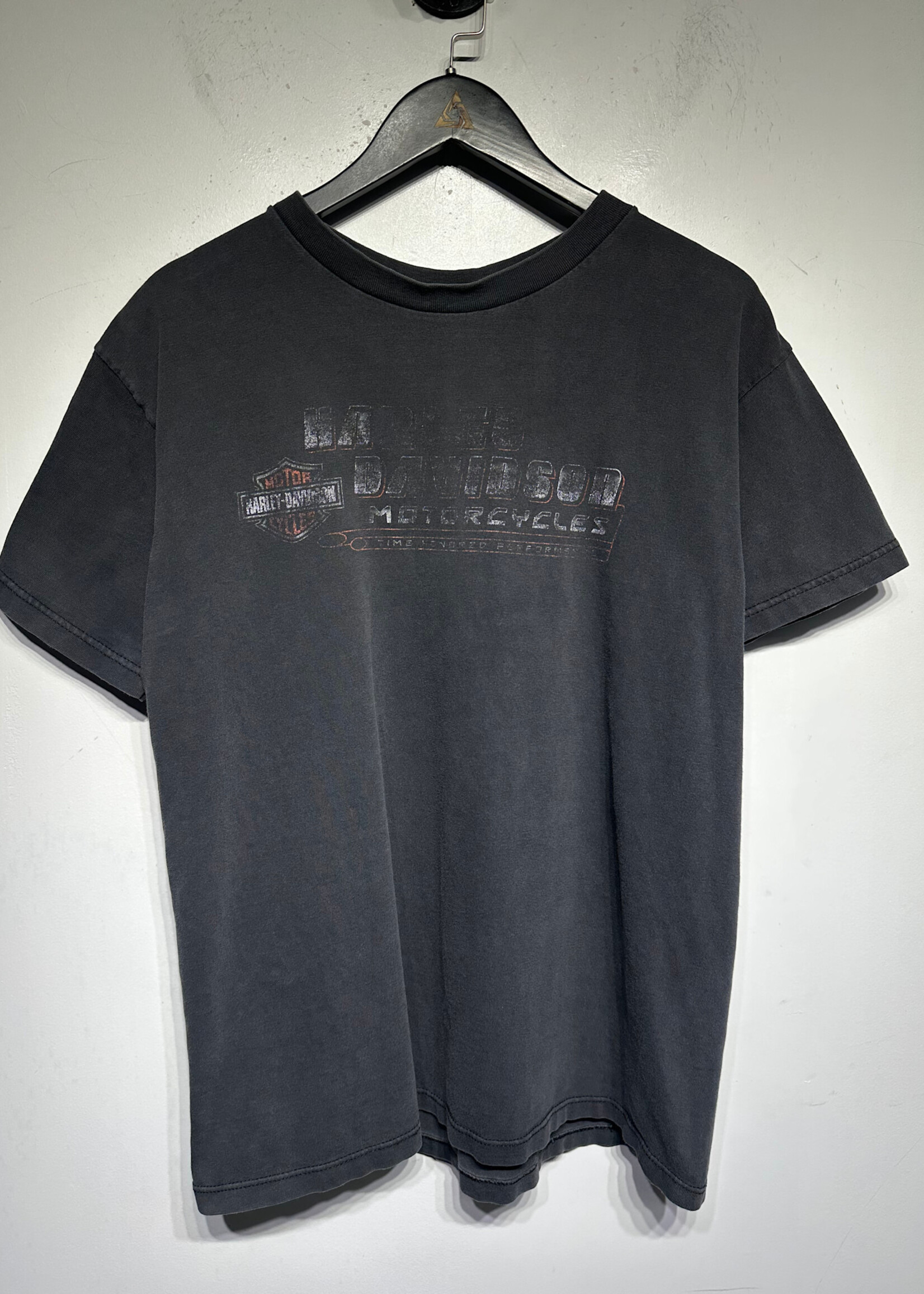 Harley Davidson Faded Black New Orleans Tee L Masc