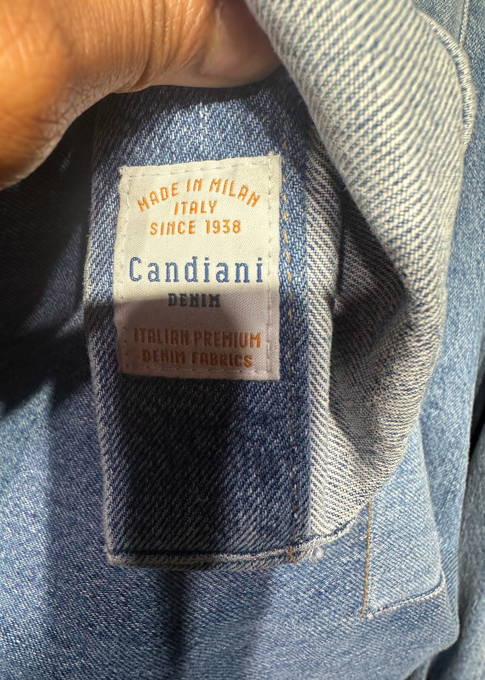 Closed Lightwash Denim Overshirt Fem S