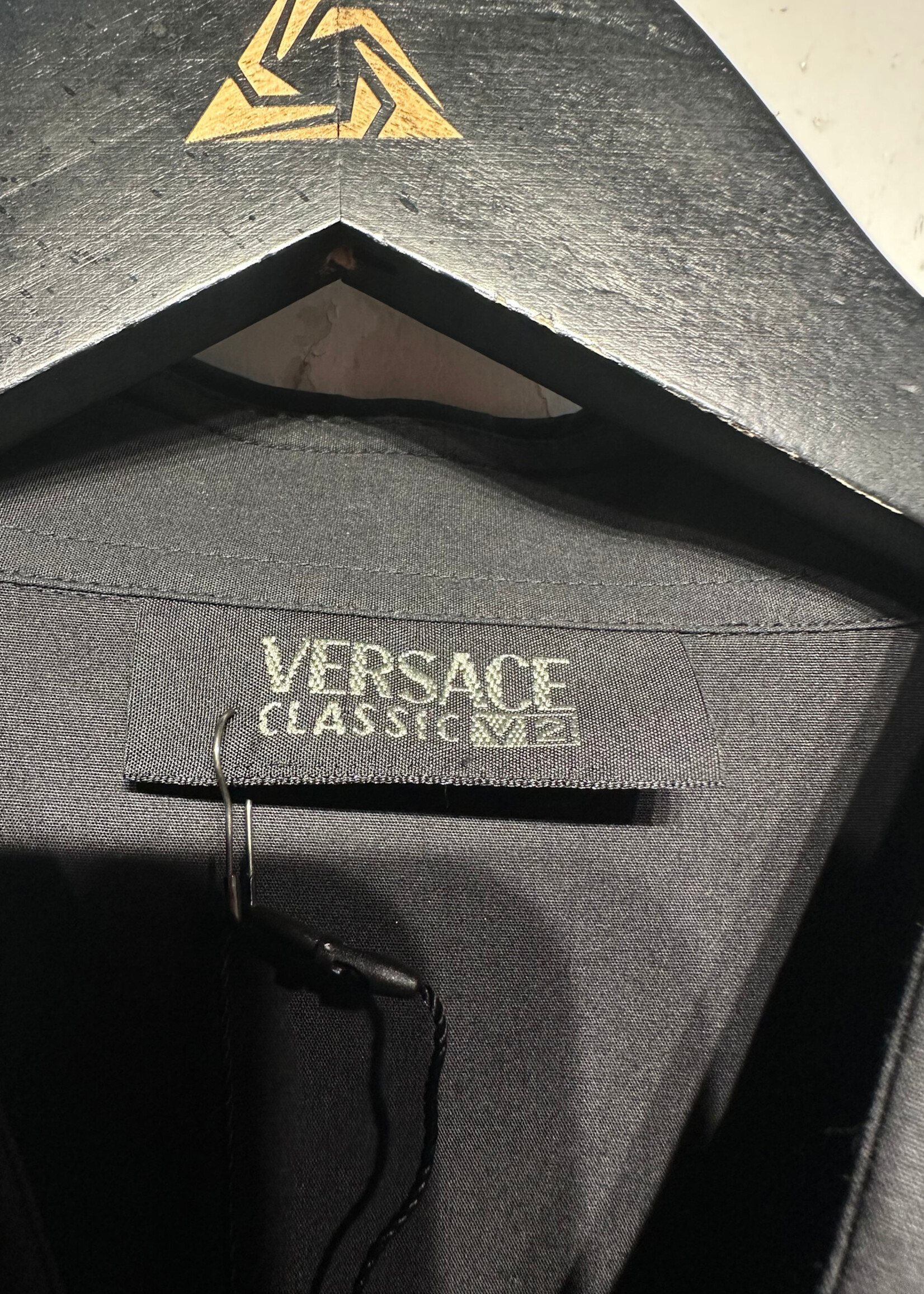 Versace Classic V2 Black Metal Stud BU XL