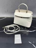 Furla White Top Handle Small Purse
