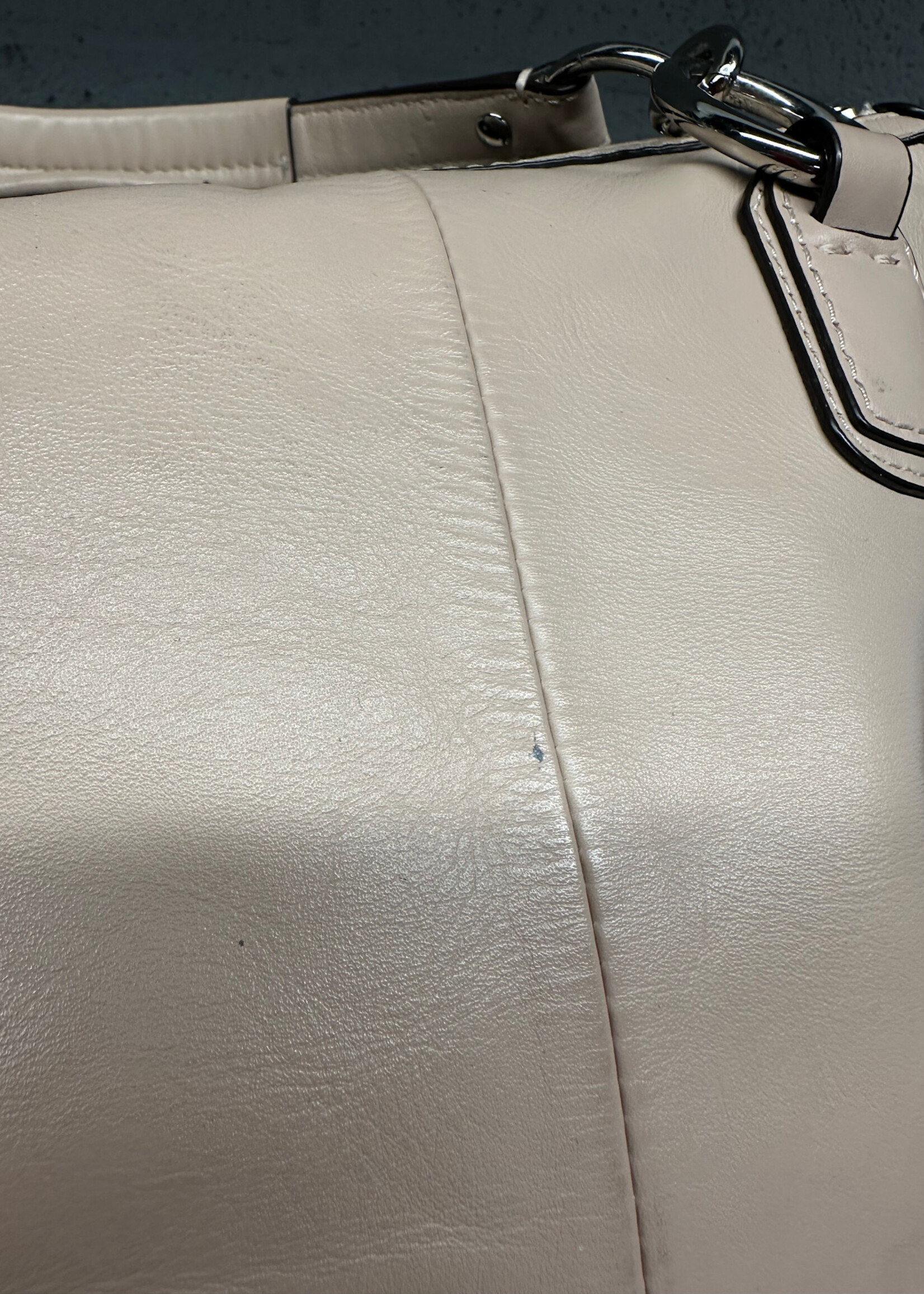 Coach Kristin Wove Leather Hobo Bag AS IS