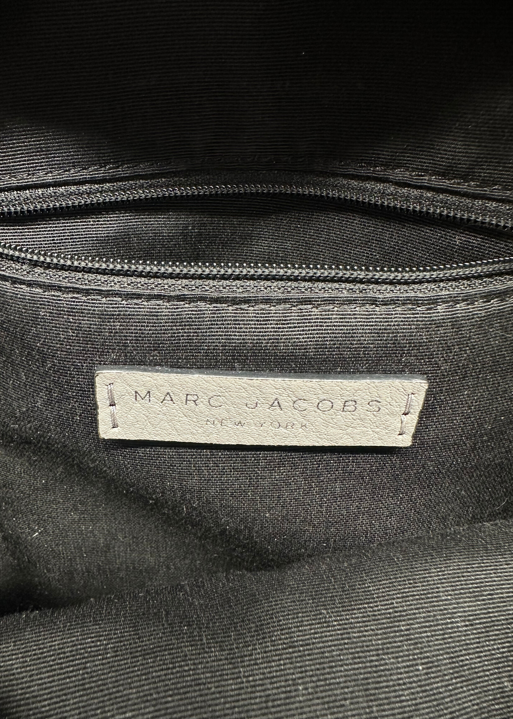 Marc Jacobs Grey Leather Mini Backpack
